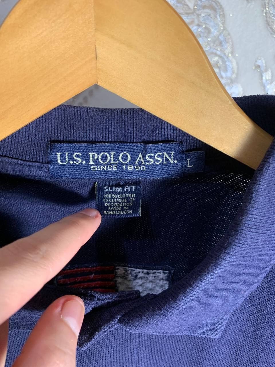 Polo Ralph Lauren Vintage U.S Polo ASSN USA Designer Casual Classic Y2K 90s Size US L / EU 52-54 / 3 - 4 Thumbnail