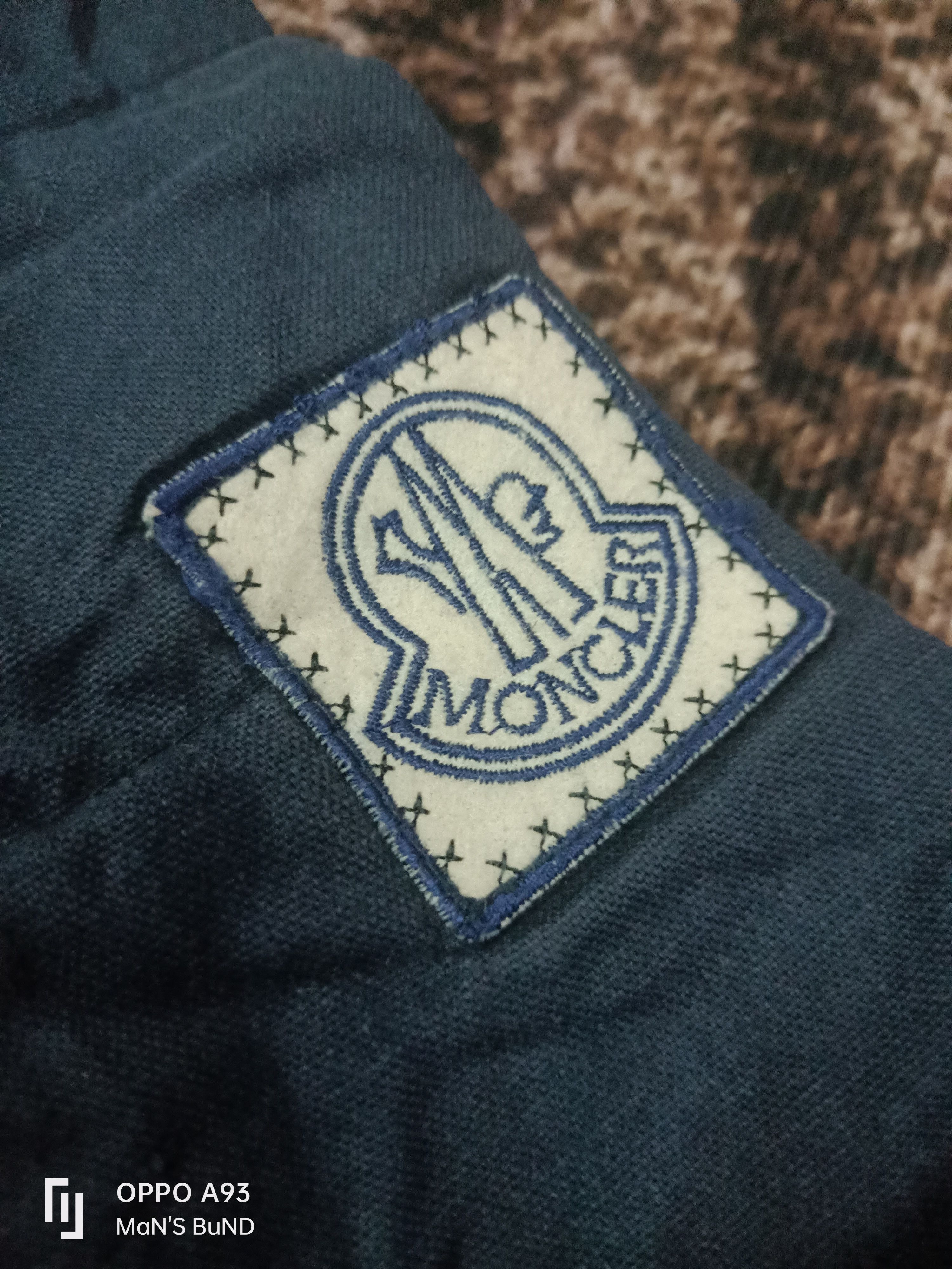 Moncler Distressed MONCLER GAMMEBLEU Size US M / EU 48-50 / 2 - 3 Thumbnail