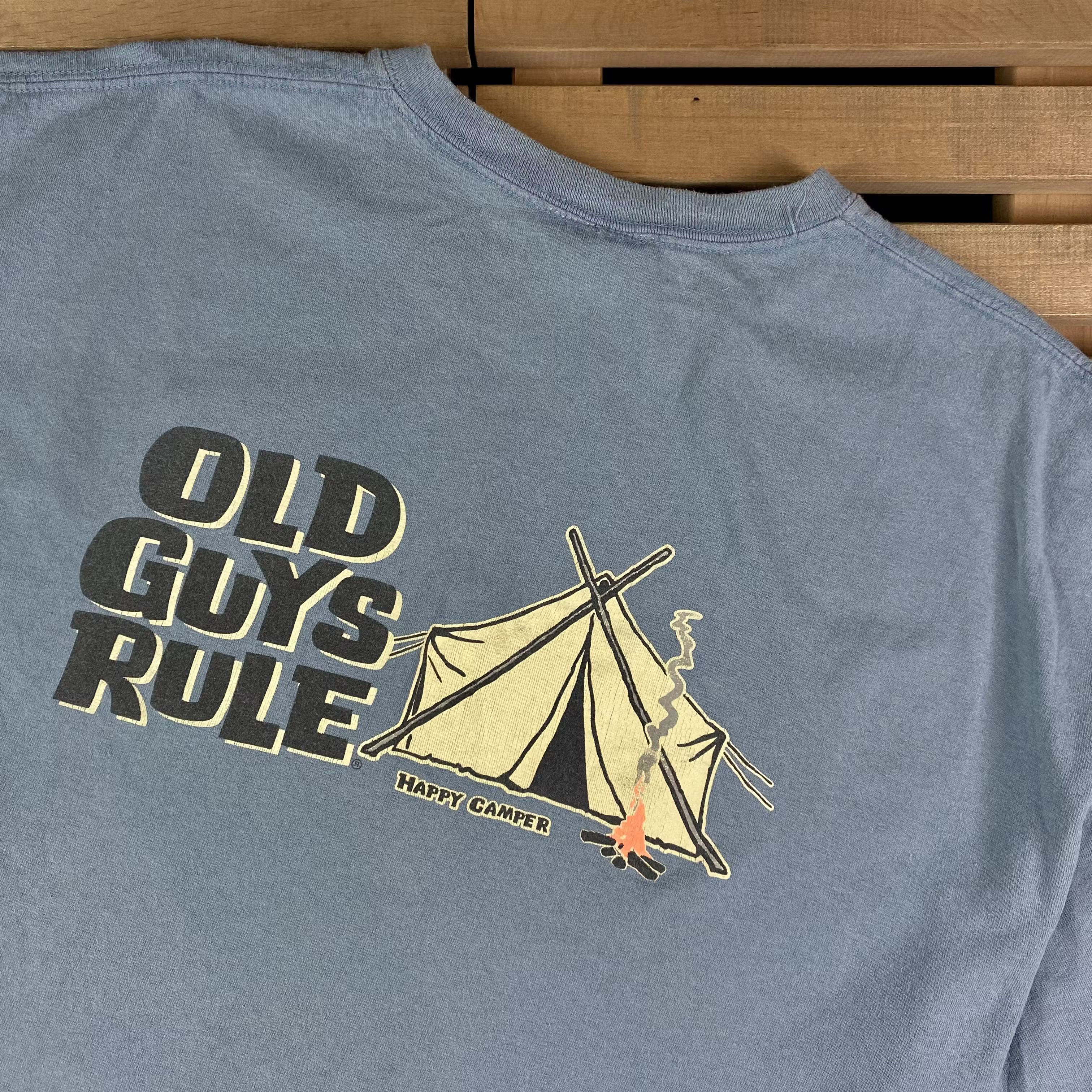 Vintage Mens Vintage T Shirt Old Guys Rule Size XXL Size US XXL / EU 58 / 5 - 6 Thumbnail