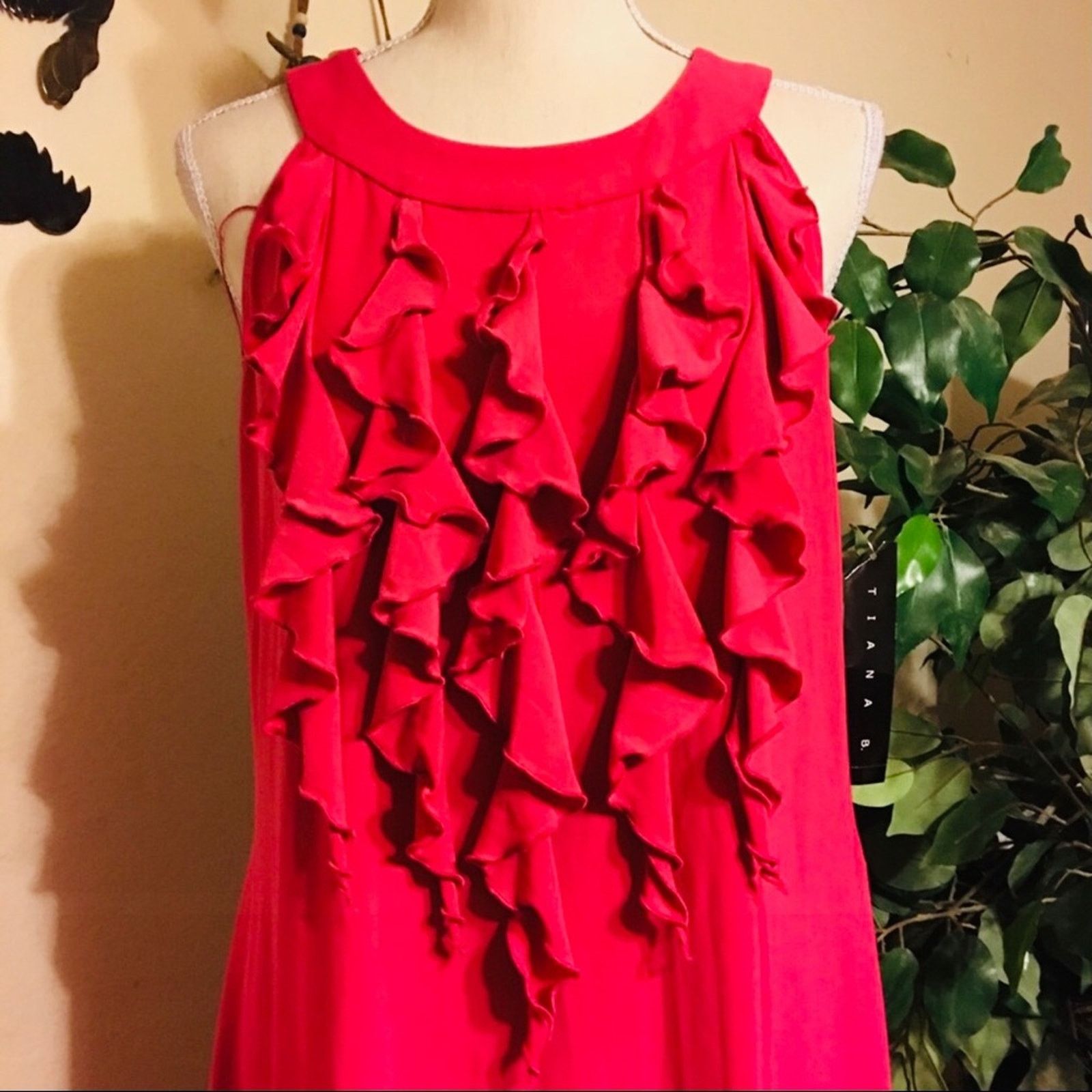 Other Tiana B hot pink tunic top dress NWT XL Size XL / US 12-14 / IT 48-50 - 2 Thumbnail