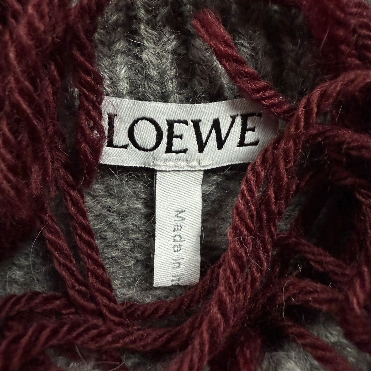 Loewe LOEWE Wool Fringe Sweater Size S / US 4 / IT 40 - 3 Thumbnail