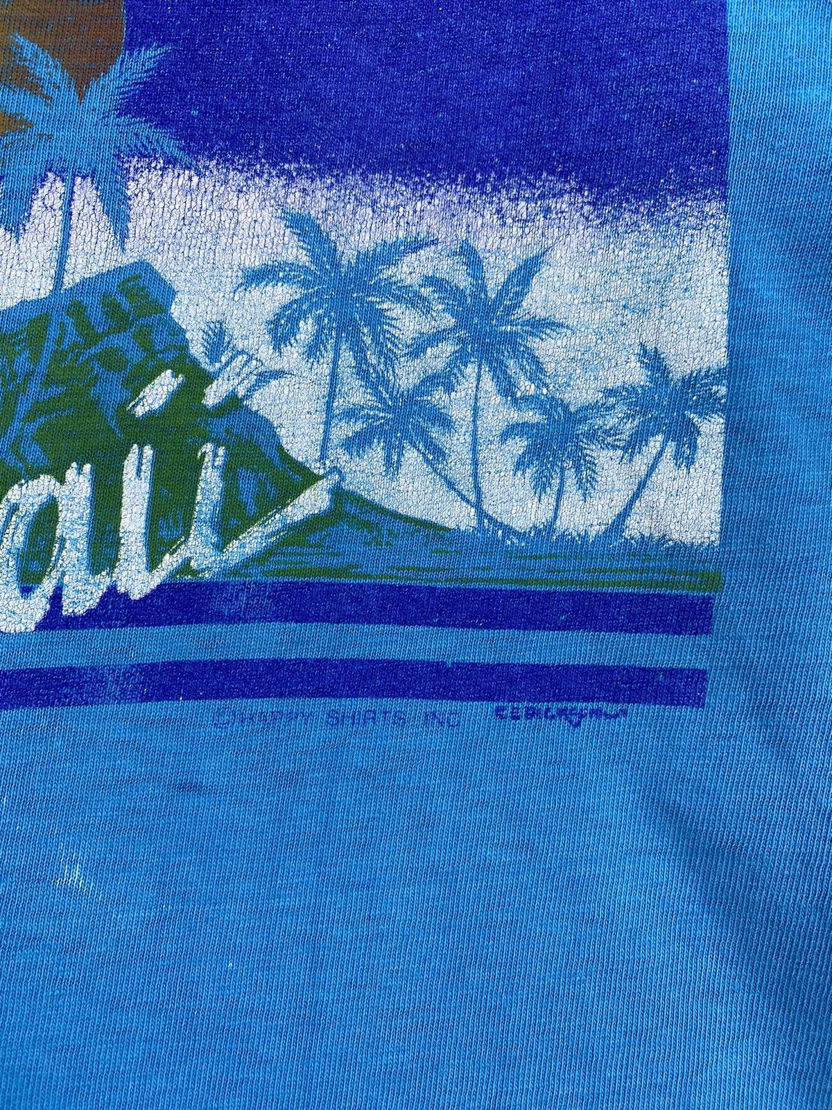 Vintage Vintage 80s Hawaii Sunset Tee T Shirts Size US L / EU 52-54 / 3 - 7 Thumbnail