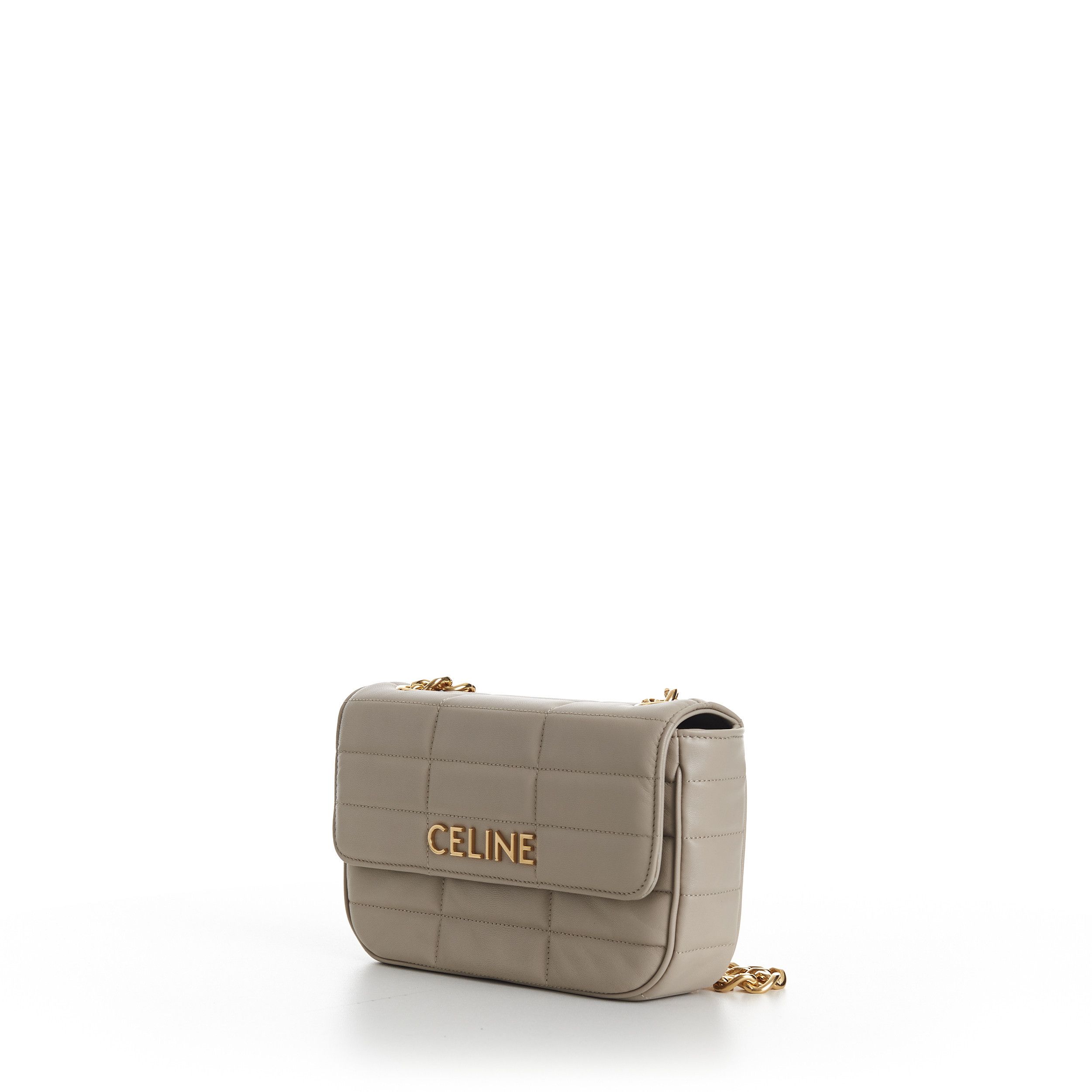 Celine Chain Shoulder Bag Matelasse Monochrome Celine Size ONE SIZE - 2 Thumbnail