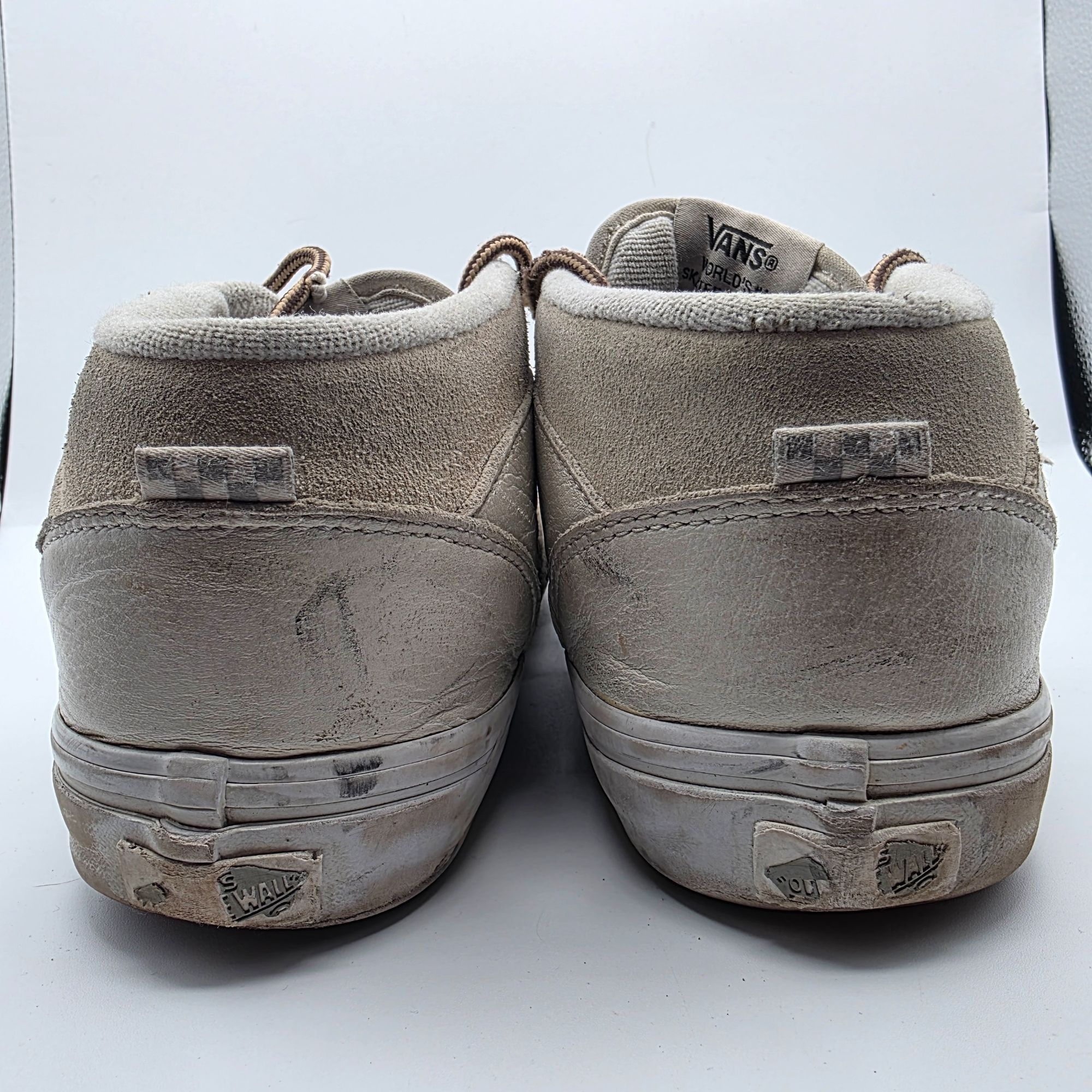 Vans Vans Half Cab Mens Size 7.5 White Sneaker Shoes Casual Skate Size US 7.5 / EU 40-41 - 5 Thumbnail