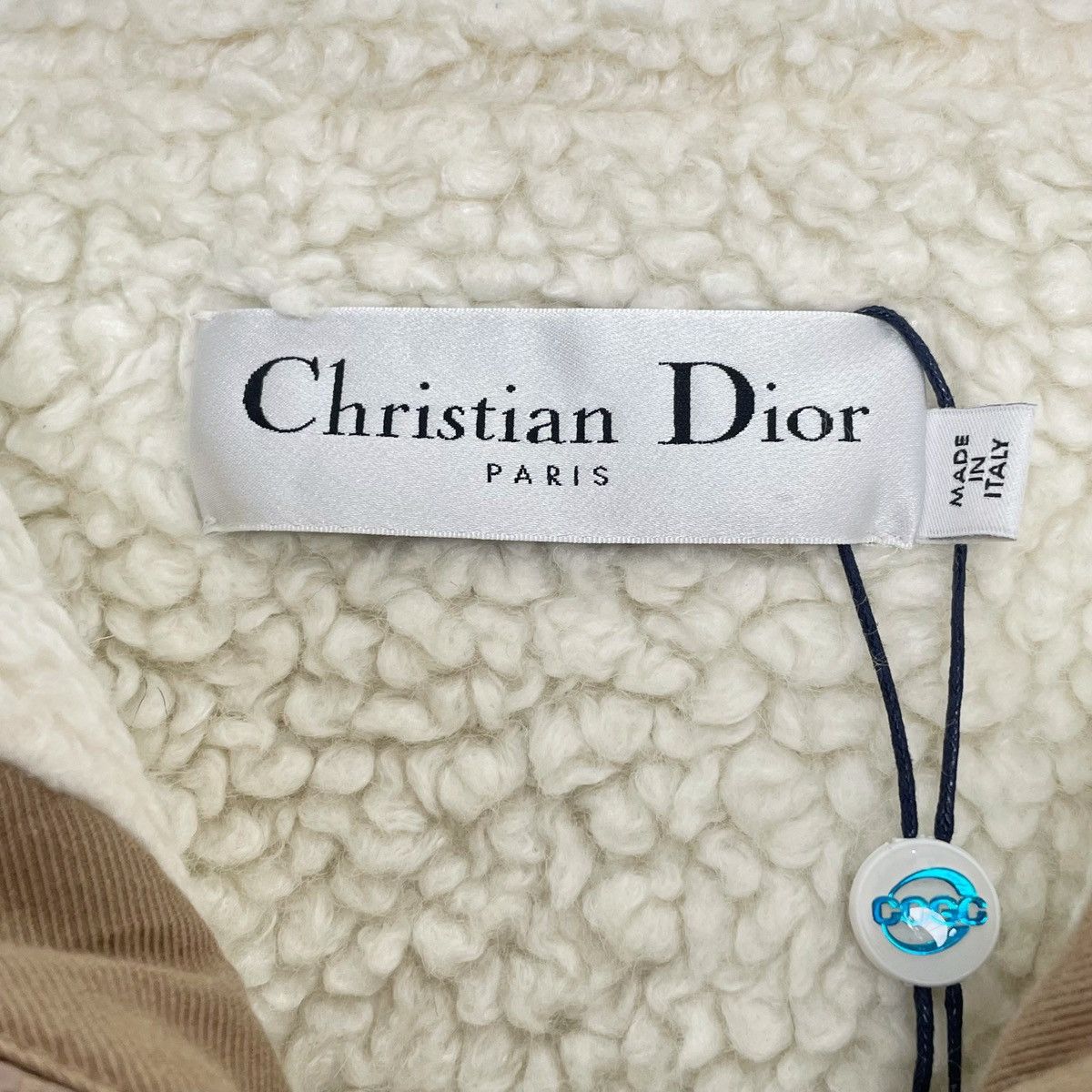 Dior Dior Brown Logo Letter Hooded Half-Zip Sweatshirt K26WX Size US XS / EU 42 / 0 - 7 Thumbnail