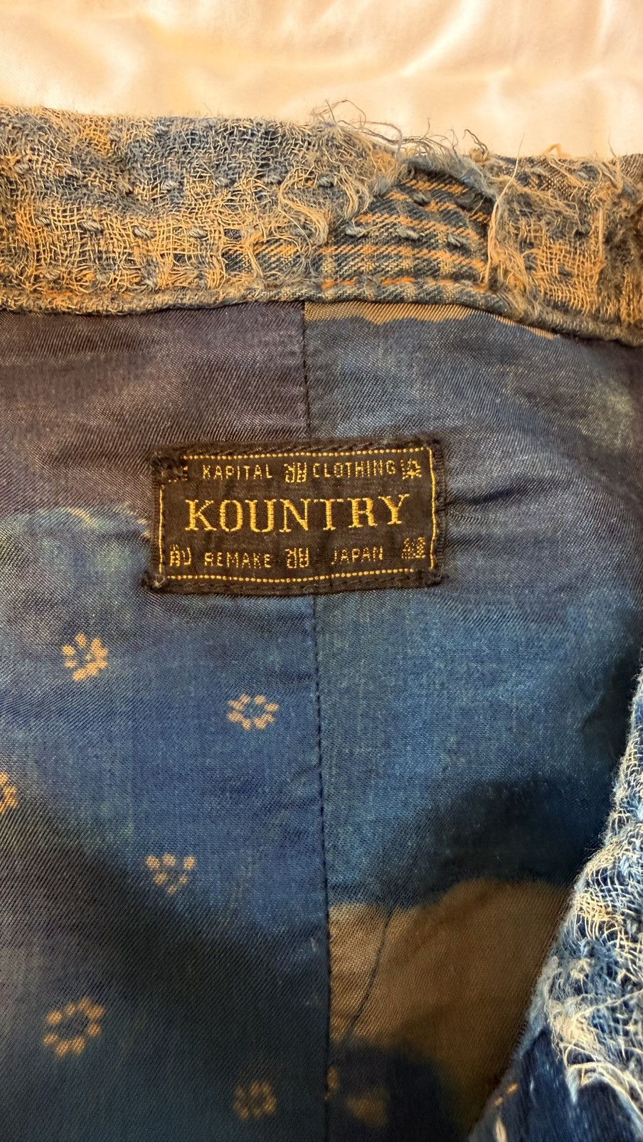 Kapital Kapital Indigo Boro Jacket Size US L / EU 52-54 / 3 - 6 Thumbnail