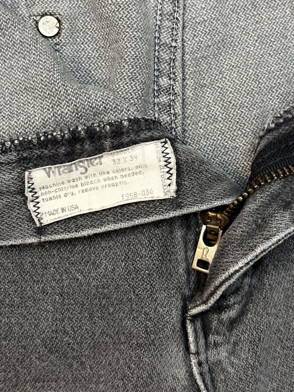 Wrangler 1970's True Vintage Wrangler Western Cut Denim Size US 32 / EU 48 - 3 Thumbnail
