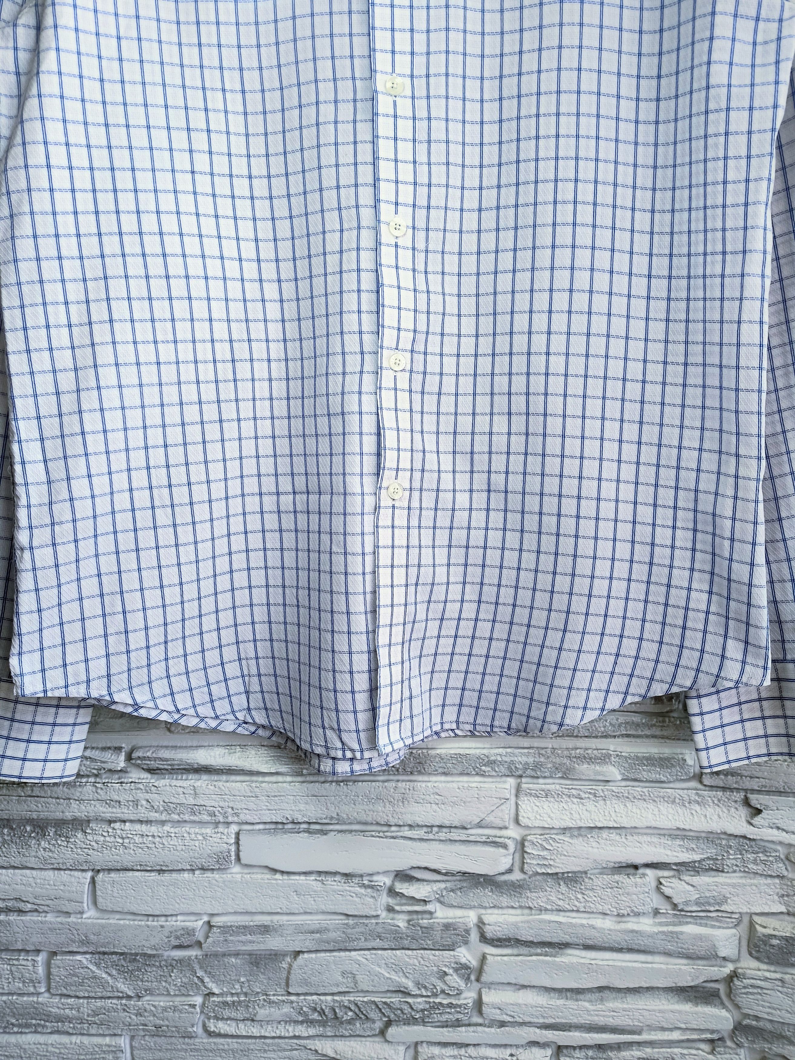 Saint Laurent Paris × Yves Saint Laurent Vintage Yves Saint Laurent Check Light Shirt Size US M / EU 48-50 / 2 - 3 Thumbnail