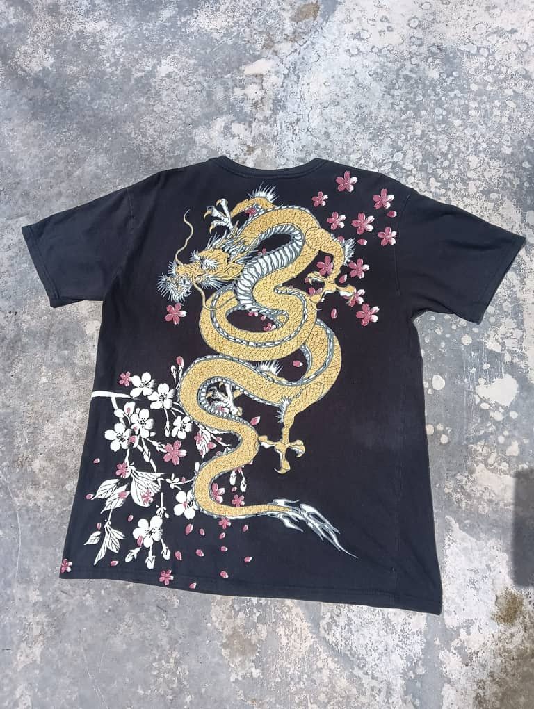 Japanese Brand × Vintage Vintage bullet noise the dragon tshirts Size US M / EU 48-50 / 2 - 1 Thumbnail