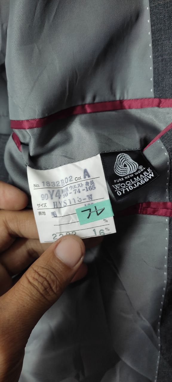 Yohji Yamamoto SCASNY YSACCS BY YOHJI YAMAMOTO JAPAN DESIGN BLAZER JACKET Size US M / EU 48-50 / 2 - 11 Thumbnail
