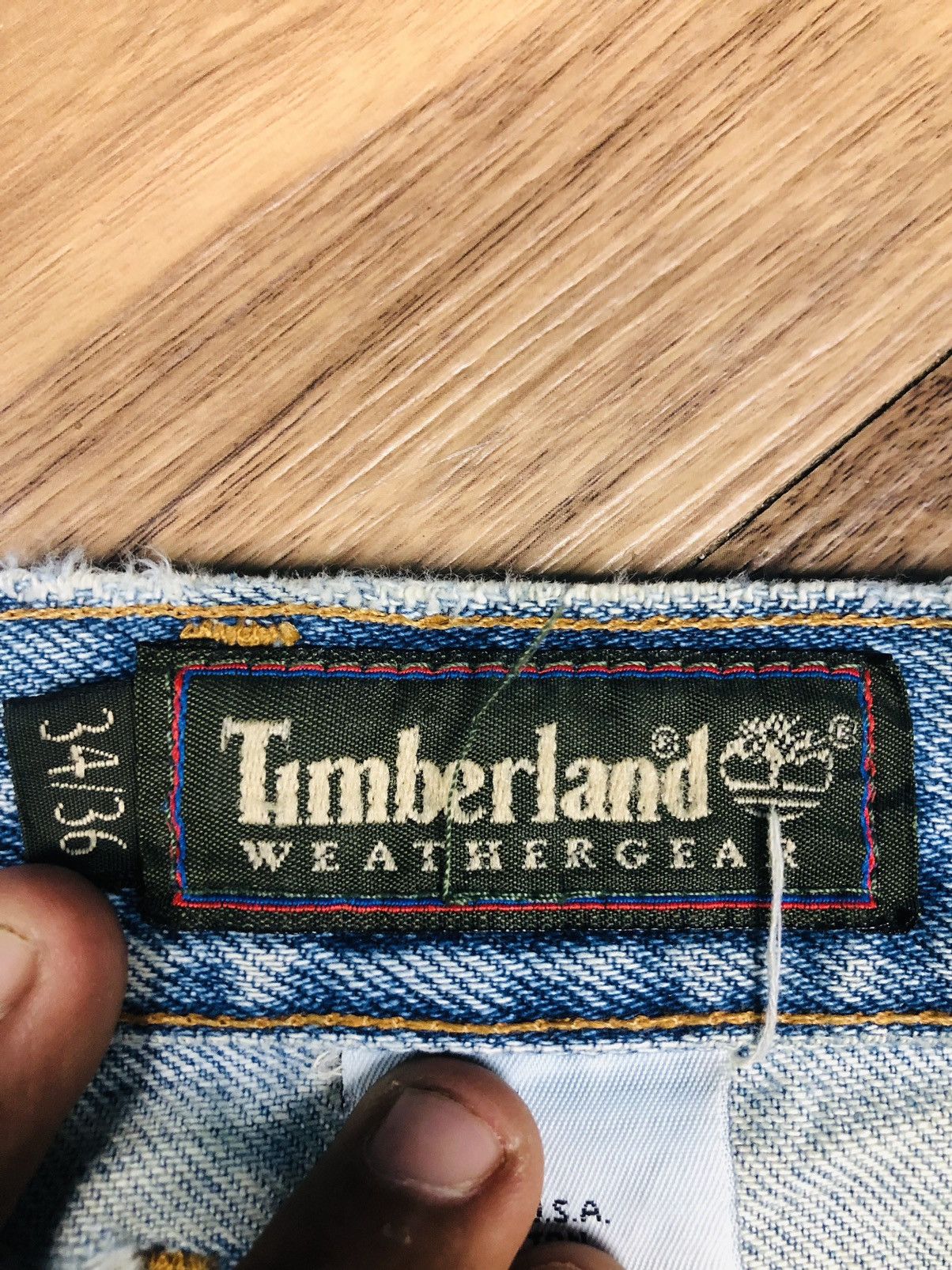 Timberland Timberland Weathergear Jeans (36) Size US 34 / EU 50 - 10 Thumbnail