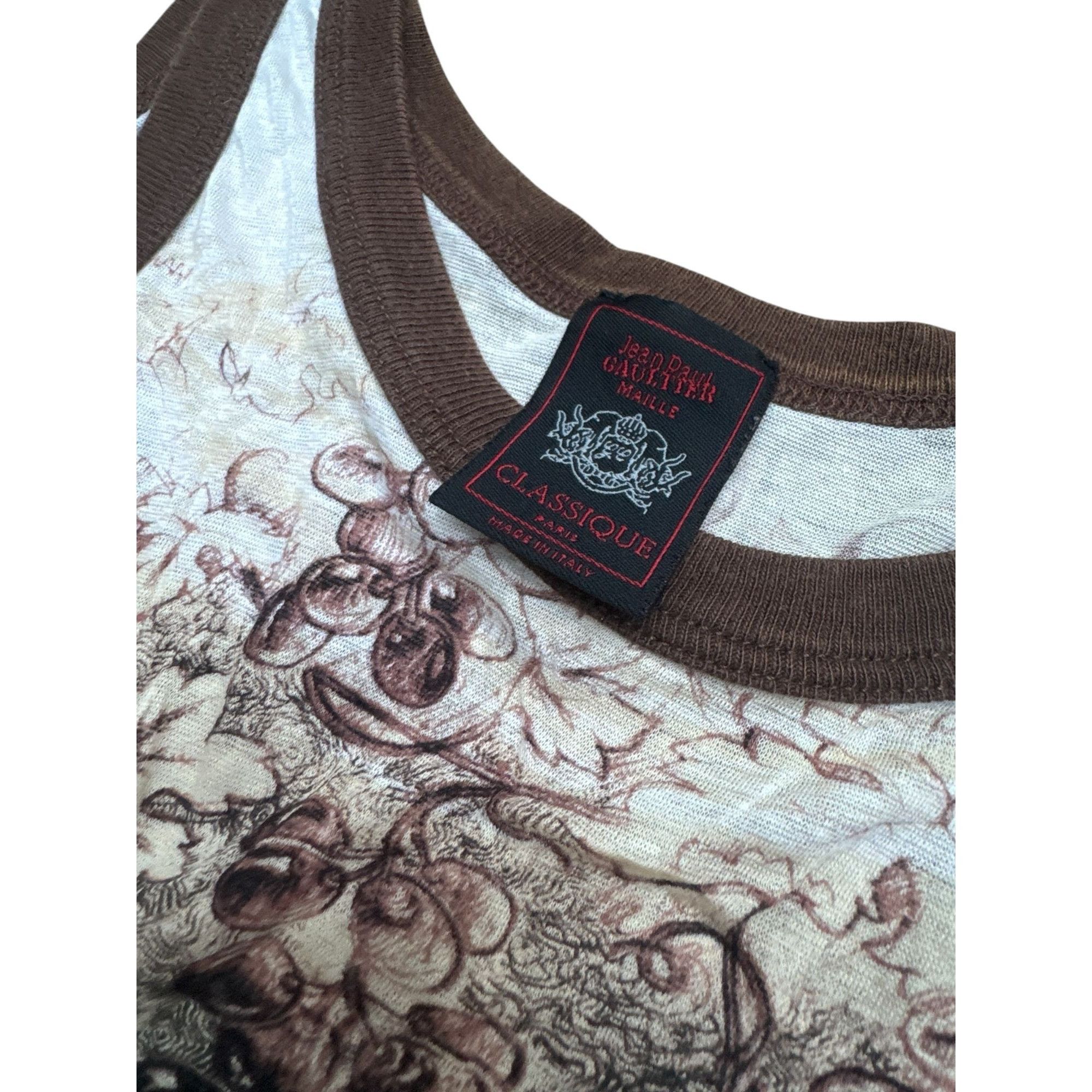 Jean Paul Gaultier Vintage Grapes Mesh Tank Top Size S / US 4 / IT 40 - 3 Thumbnail