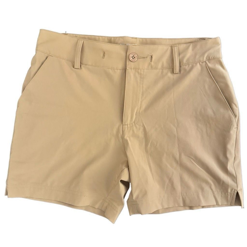Reel Legends Reel Legends Womans UPF 50 Activewear Khaki Breezeway Shorts Size P Small Never Worn Size 27" / US 4 / IT 40 - 1 Thumbnail