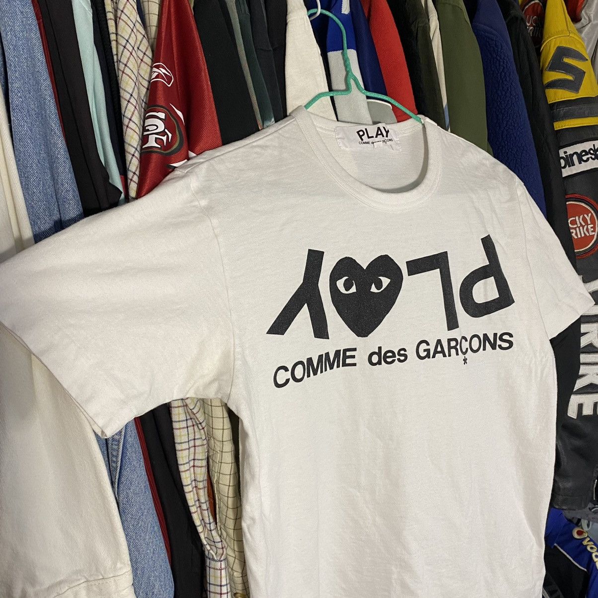 Comme des Garcons VINTAGE COMME DES GARSONS TEE FRONT BIG LOGO Size US M / EU 48-50 / 2 - 2 Thumbnail