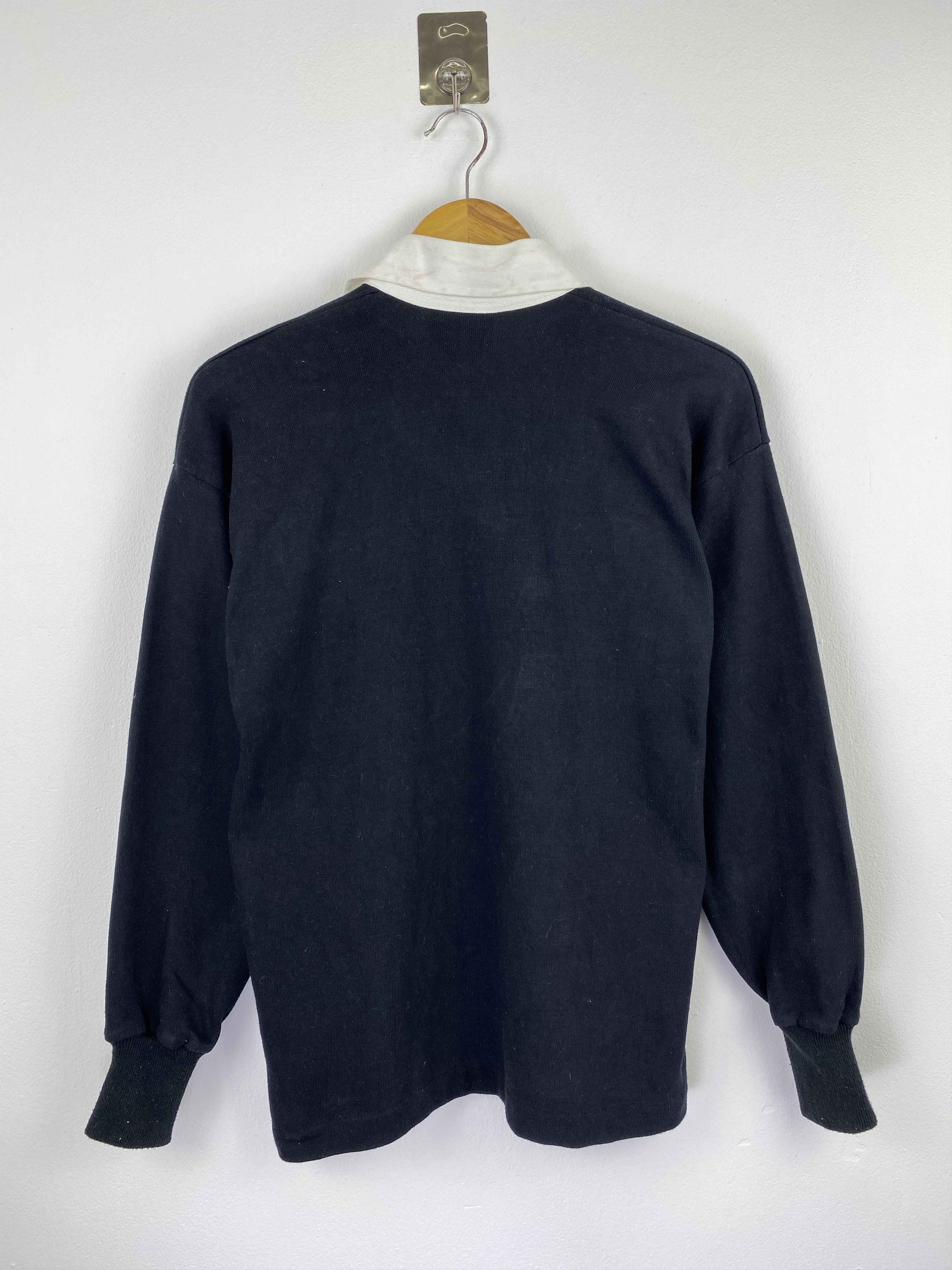 Canterbury of New Zealand Vintage 90s Canterbury All Blacks Rugby Shirt SH0455 Size US XXS / EU 40 - 3 Thumbnail