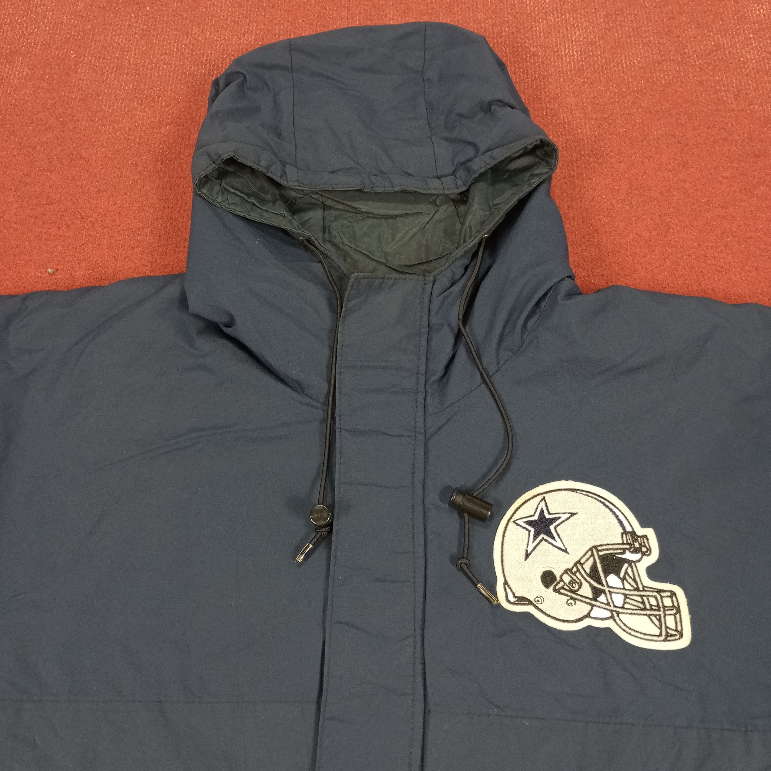 NFL Dallas Cowboys NFL American Football Team Long Jacket Size US XL / EU 56 / 4 - 4 Thumbnail