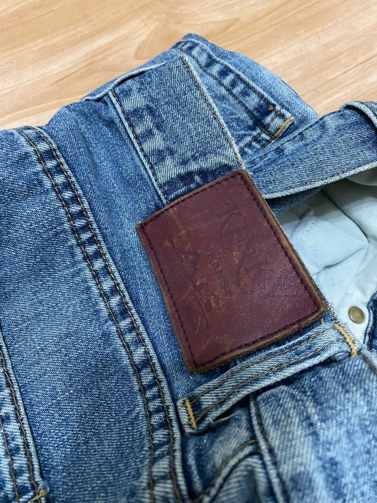 Hysteric Glamour 🔥SEND OFFER🔥Hysteric glamour zigzag flared denim very rare Size US 28 / EU 44 - 10 Thumbnail