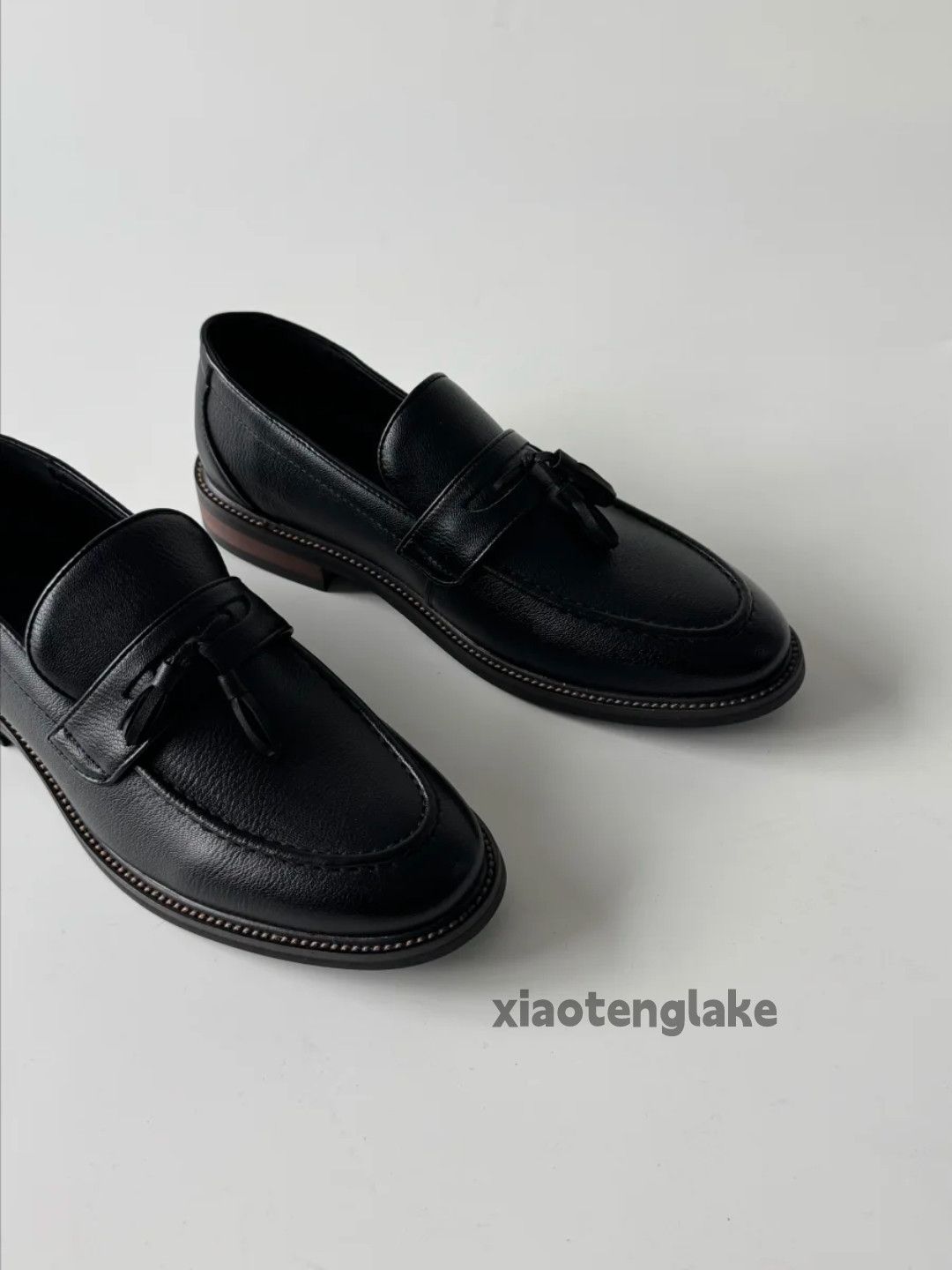 Utility punk yuppie slip on loafer shoes