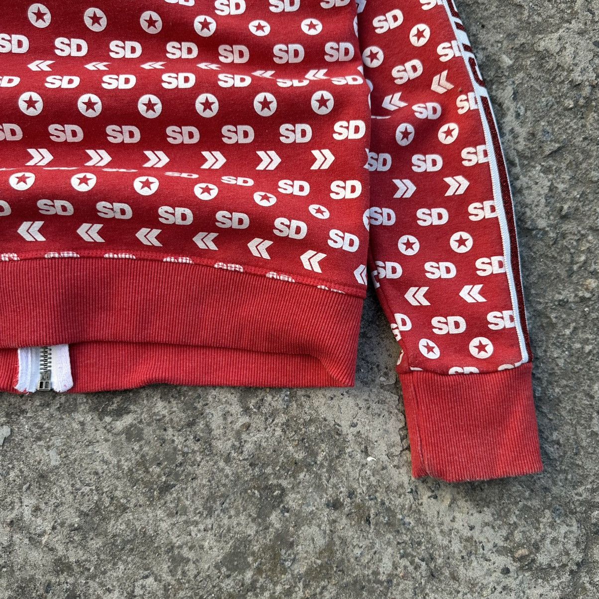 Superdry Vintage Japanese Style Superdry Coral Design Zip Sweater Size US S / EU 44-46 / 1 - 13 Thumbnail