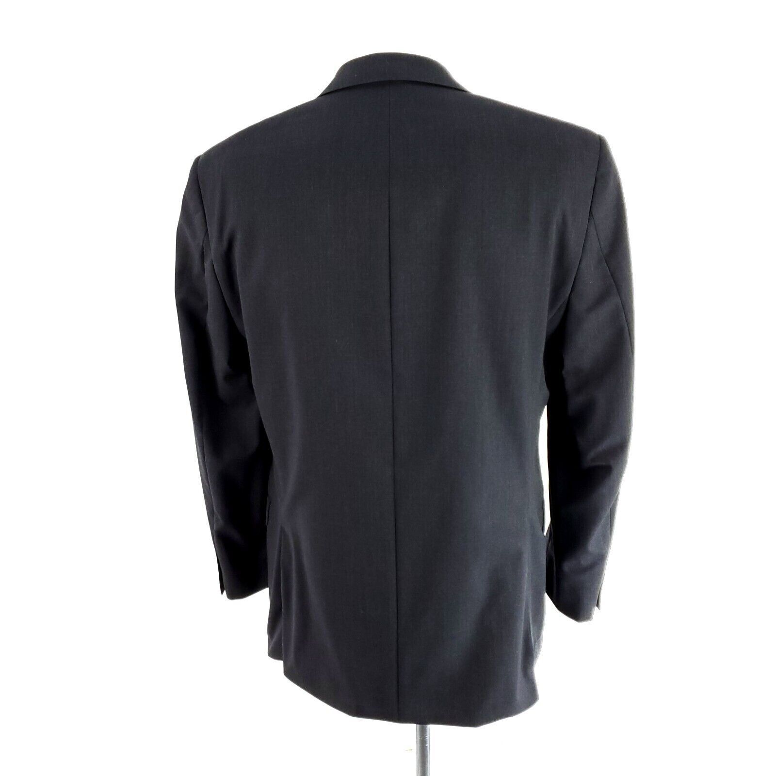 Joseph Abboud Joseph Abboud Wool 2 Button Blazer 40R Gray Size 40R - 5 Thumbnail