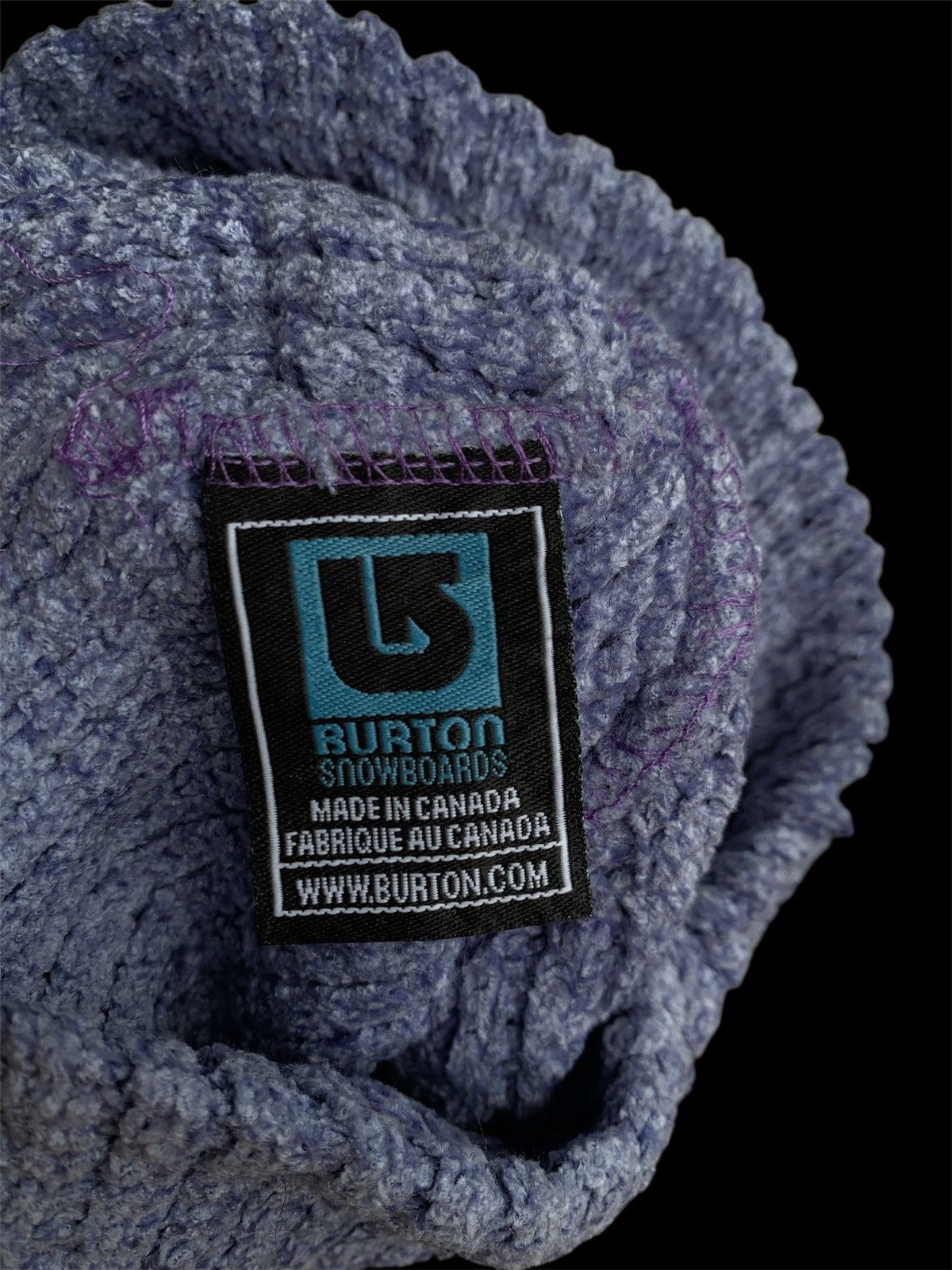 Vintage Burton Snowboard Beanie Hat Size ONE SIZE - 6 Thumbnail
