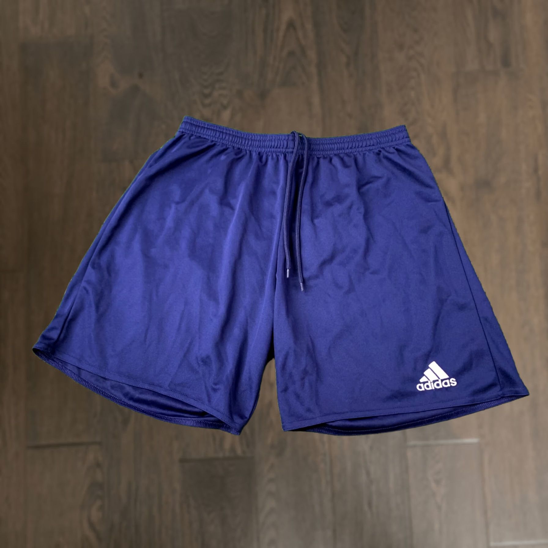 Adidas ADIDAS FOOTBALL SHORTS L Men ClimaLite Navy Blue 2016 Entrada Size US 33 - 1 Thumbnail