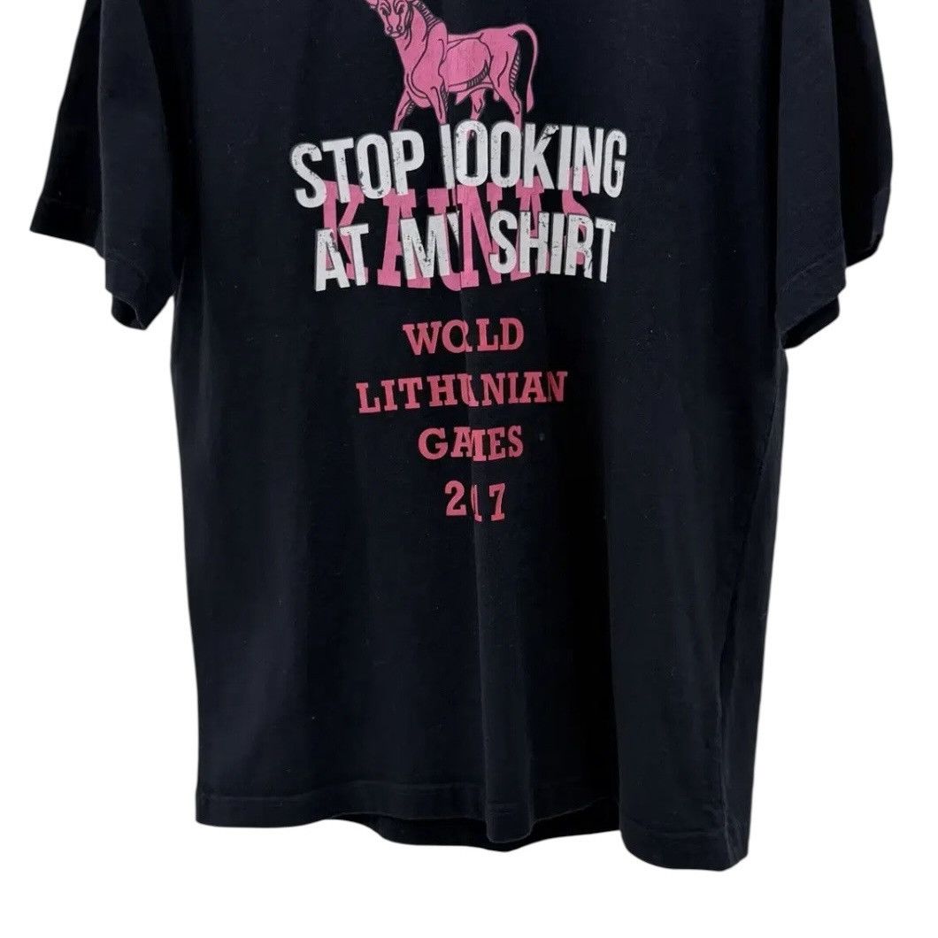 Vetements Vetements Stop Looking At My Shirt T-Shirt Size US M / EU 48-50 / 2 - 3 Thumbnail