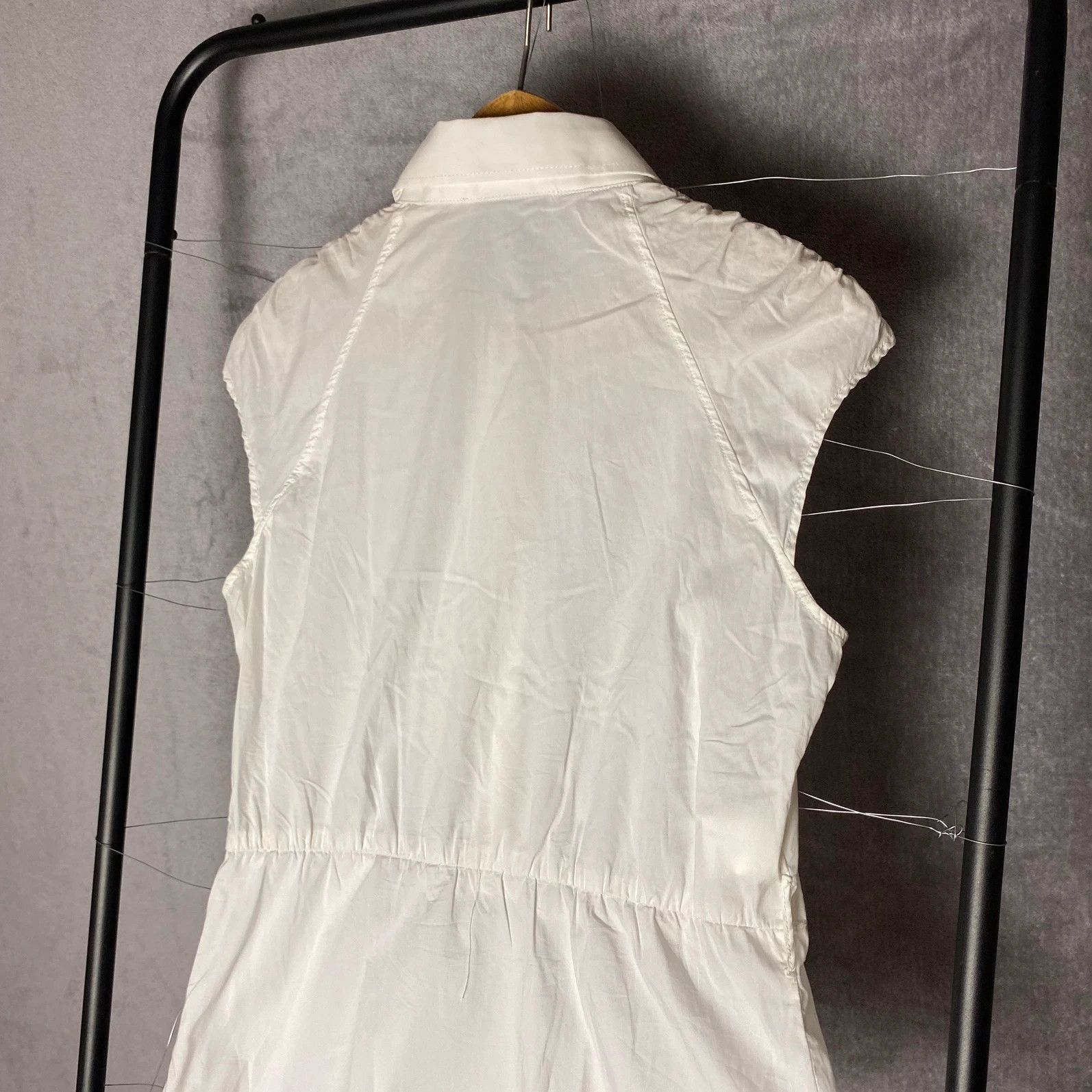 Designer × Valentino Valentino RED Garavani white shirt Size L / US 10 / IT 46 - 6 Thumbnail