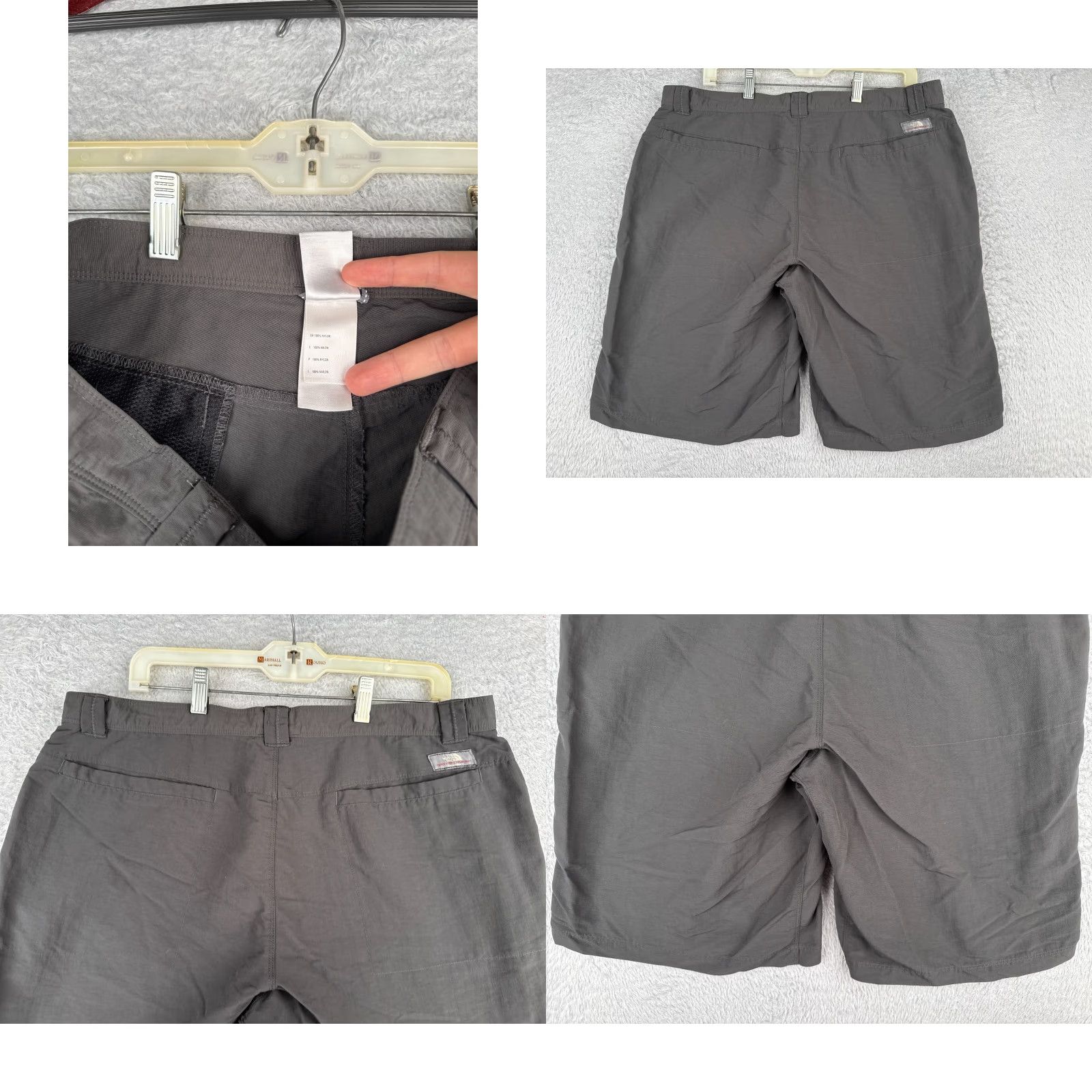 The North Face The North Face Shorts Mens 38 Gray 100% Nylon Chino Hike Camping Golf Work 38x10 Size US 38 / EU 54 - 8 Thumbnail