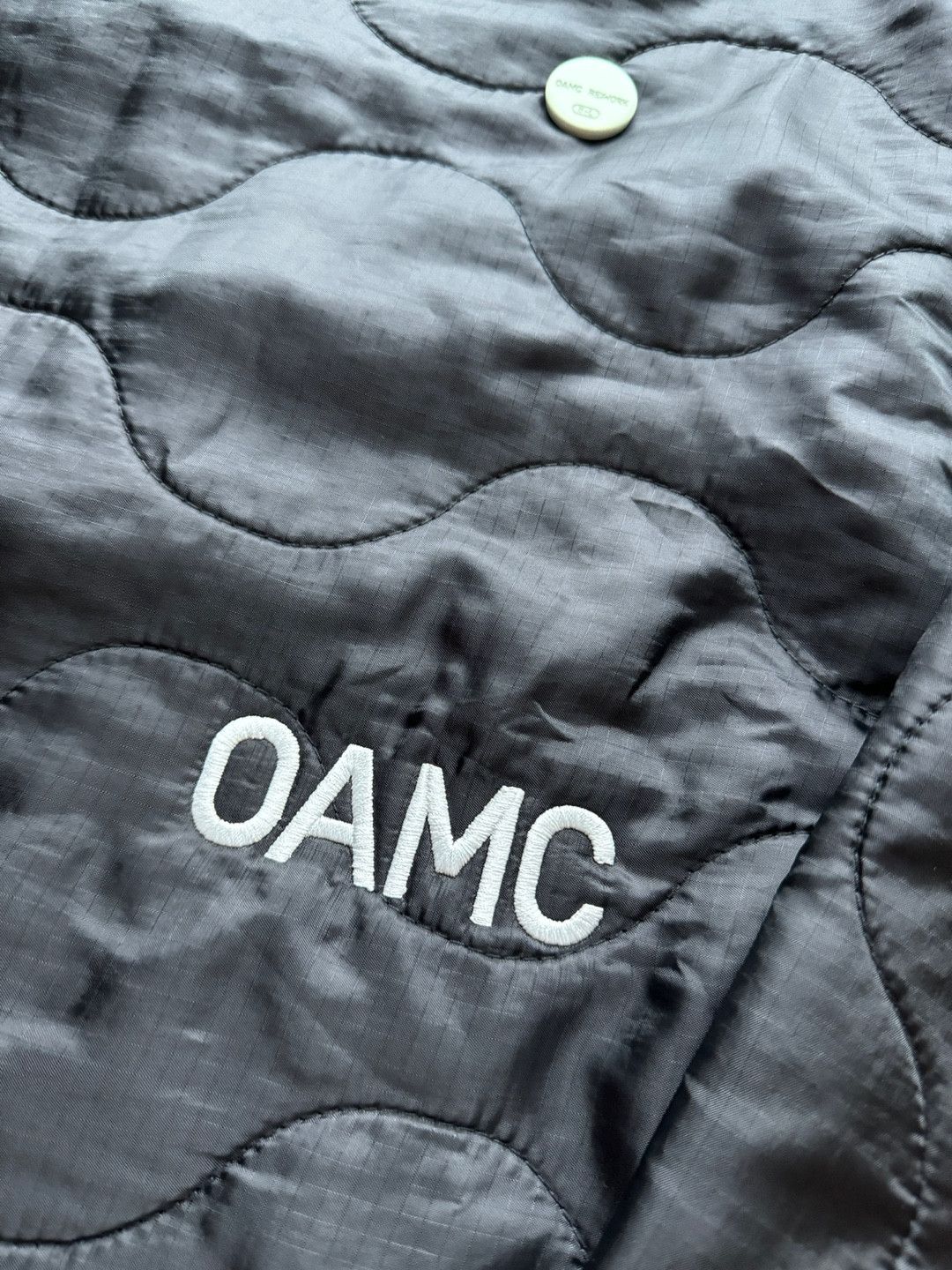 OAMC OAMC x Peacemaker Re:work Quilted Crewneck Black Jacket Size US L / EU 52-54 / 3 - 15 Thumbnail