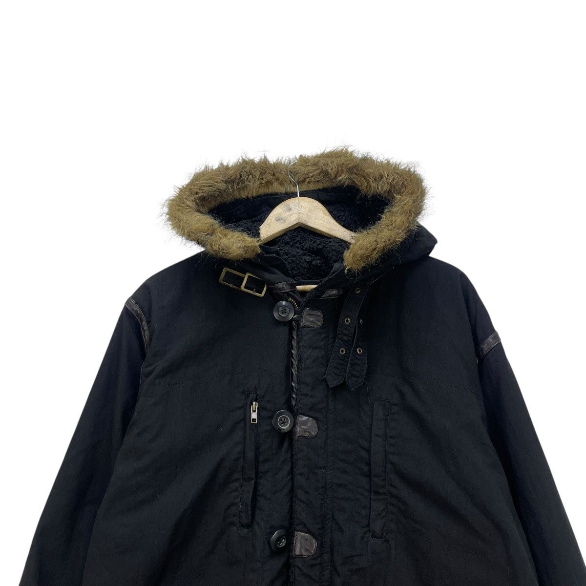 If Six Was Nine × Japanese Brand × Le Grande Bleu (L.G.B.) 💥Japanese Brand Extreme Cold Parka Cross Piping Lined Jacket Size US M / EU 48-50 / 2 - 3 Thumbnail