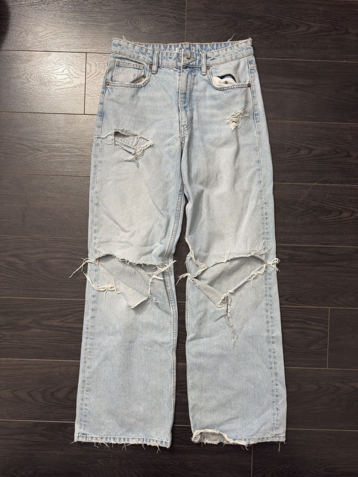 Vintage × Zara CRAZY VINTAGE ZARA JEANS Size US 30 / EU 46 - 1 Thumbnail