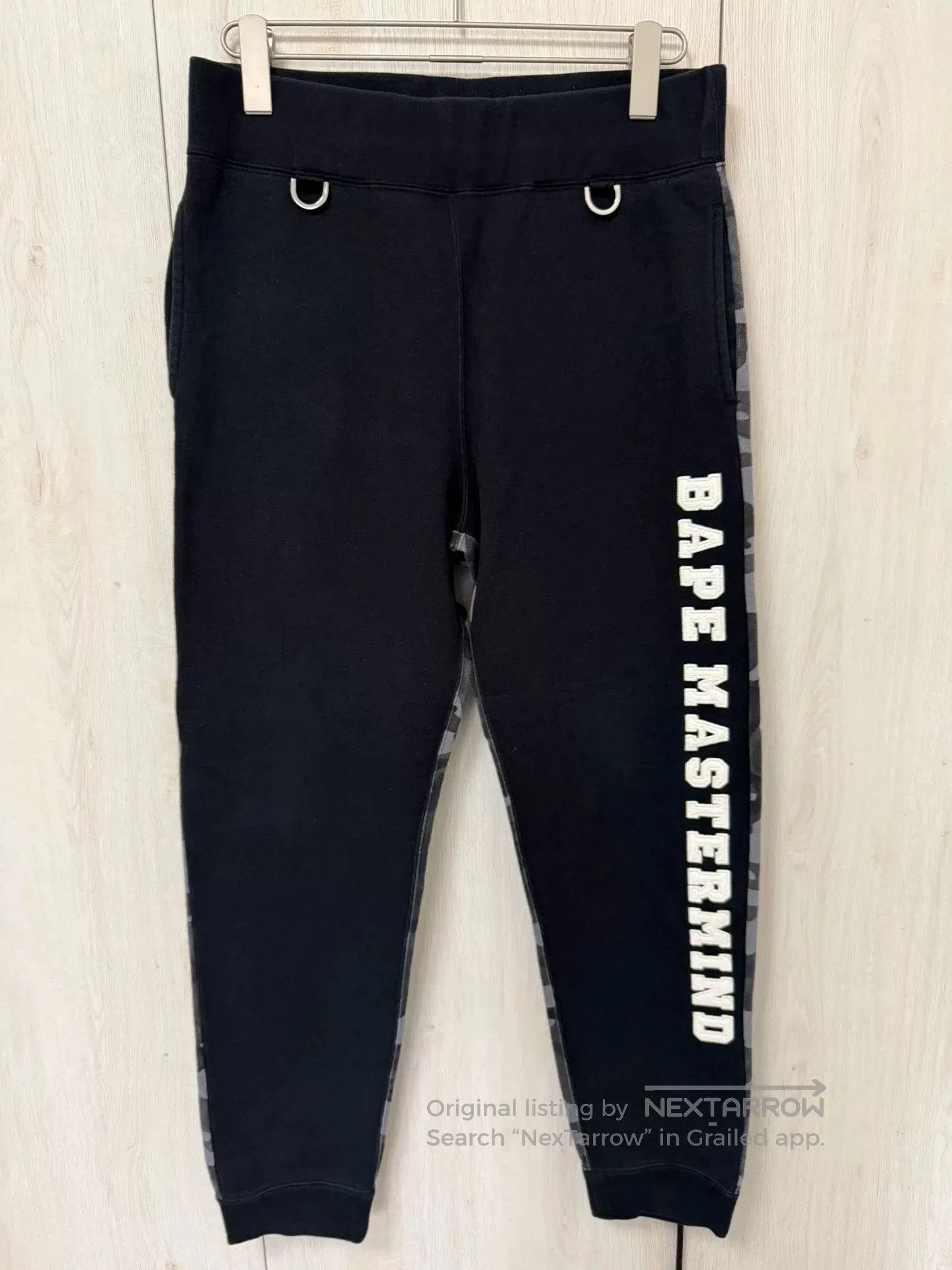 Bape BAPE x mastermind Japan Black Camouflage Sweatpants. Size US 34 / EU 50 - 2 Thumbnail