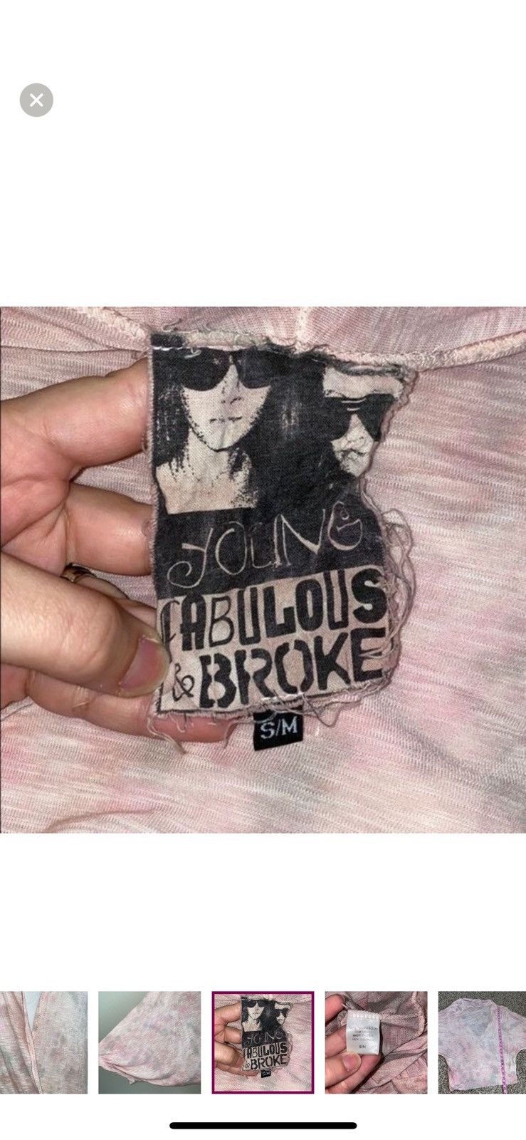 Young Fabulous & Broke Young fabulous and broke small/medium tie dye wrap top Size M / US 6-8 / IT 42-44 - 2 Thumbnail