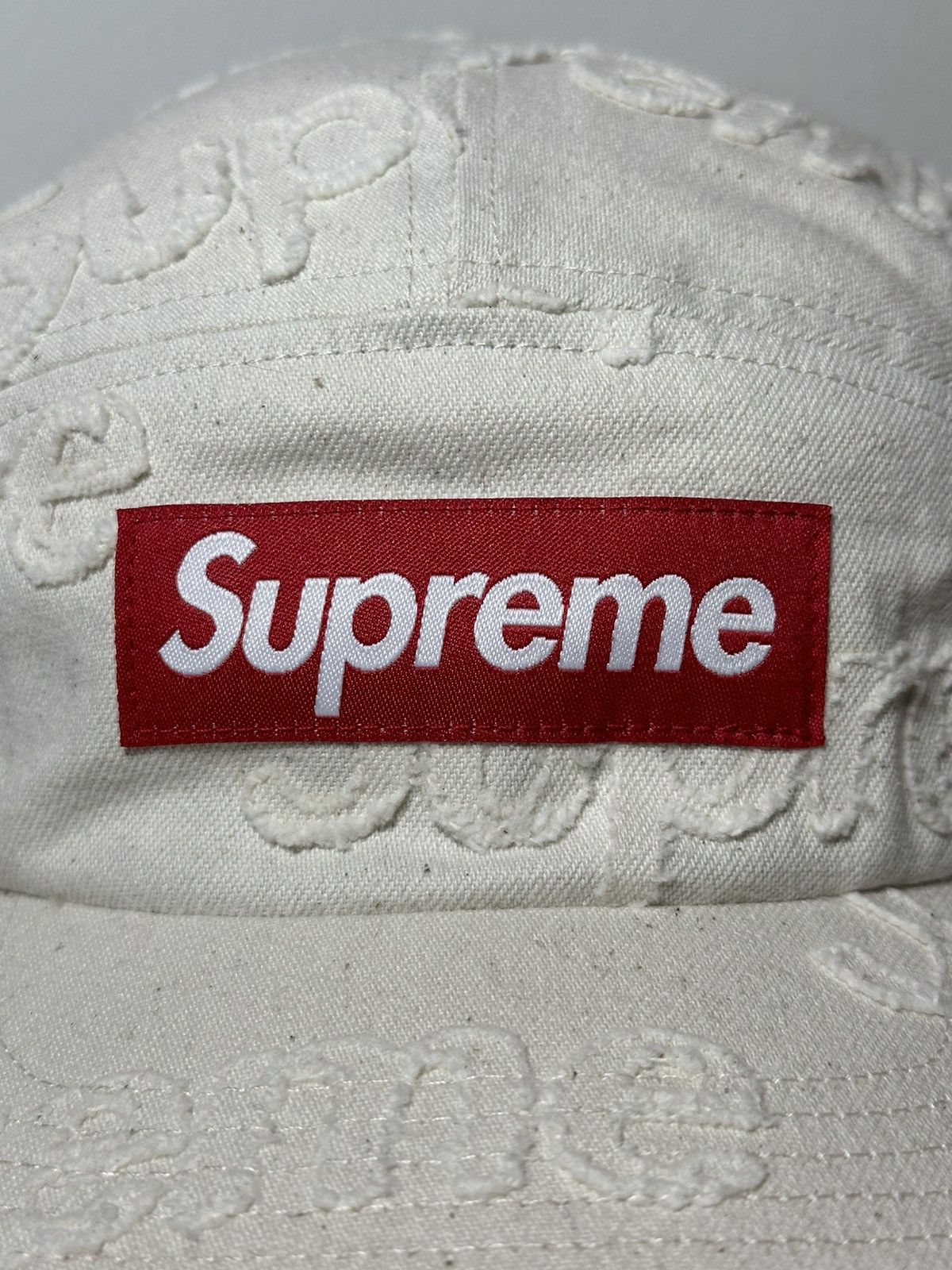 Supreme Supreme Lasered Denim Camp Cap Size ONE SIZE - 2 Thumbnail