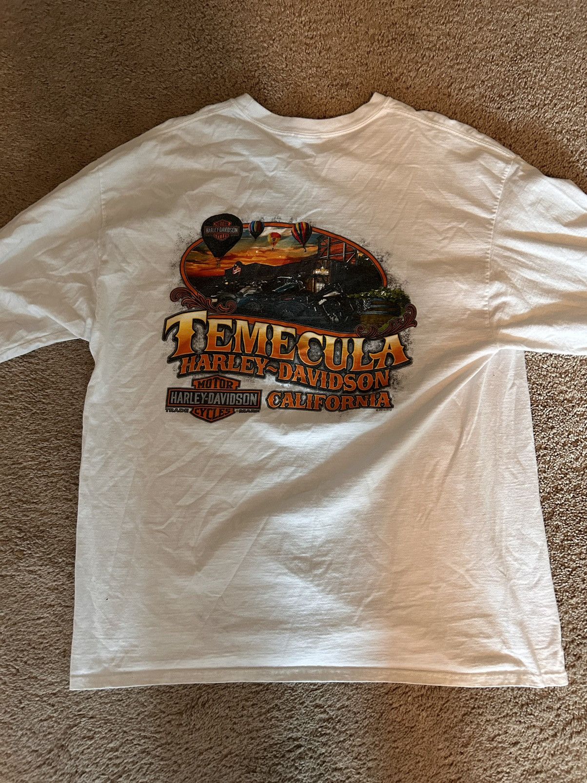Harley Davidson × Vintage Vintage Harley Davidson long sleeve Size US XXL / EU 58 / 5 - 1 Thumbnail