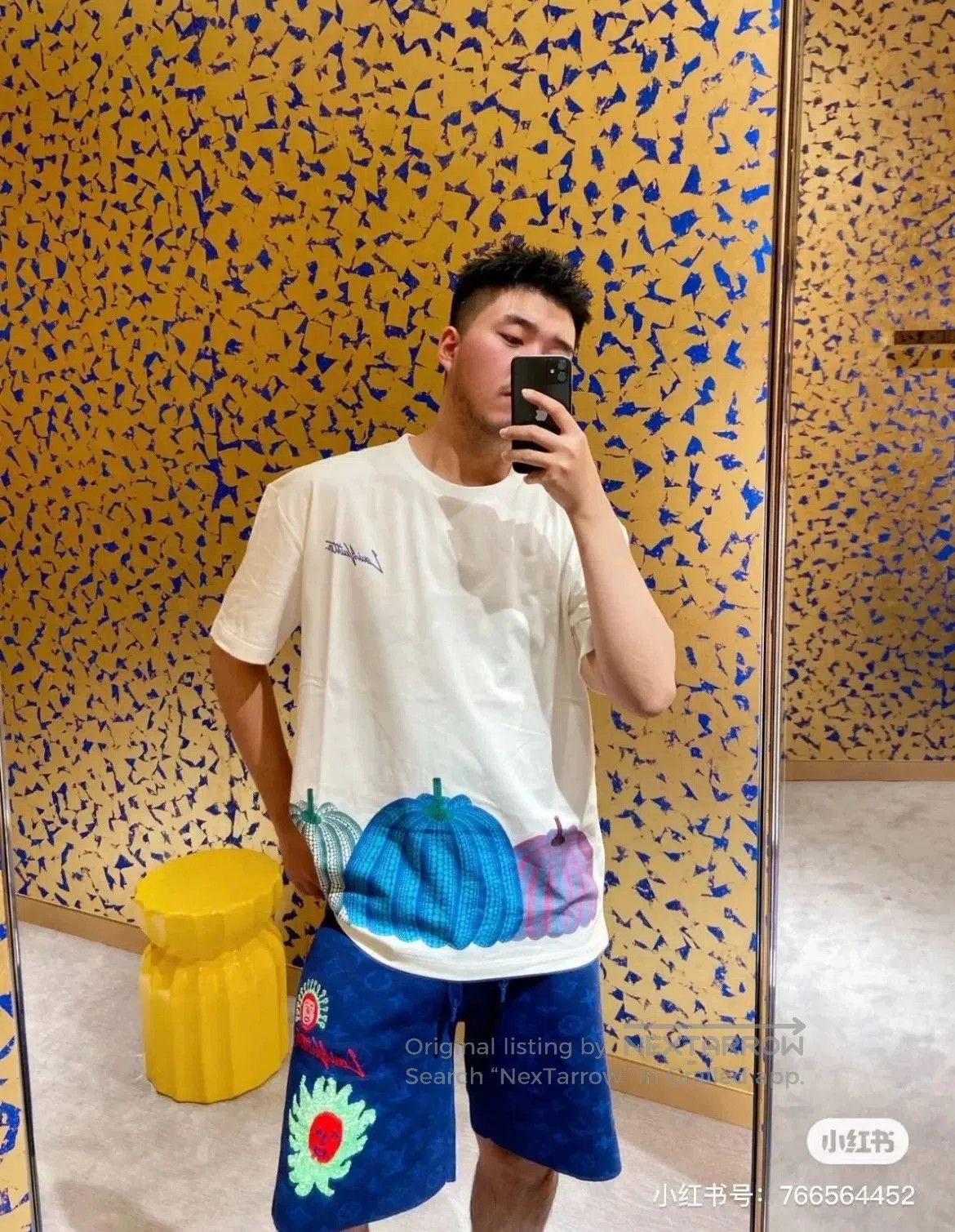Louis Vuitton LV x Yayoi Kusama SS23 Logo Pumpkin T. Size US M / EU 48-50 / 2 - 6 Thumbnail