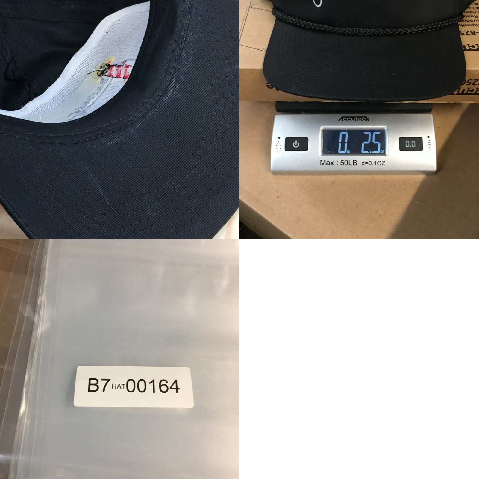 Vintage Barber Electric Supply Inc 3M Baseball Cap Hat Mens OS Black Cotton Adjustable Size ONE SIZE - 9 Thumbnail