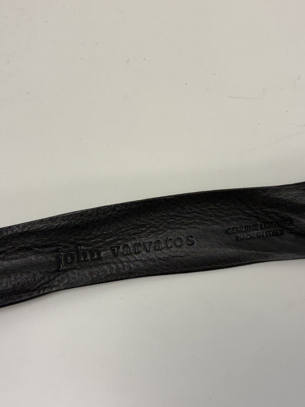 John Varvatos Nova Suede Belt. Size 32 Size 32 - 6 Thumbnail