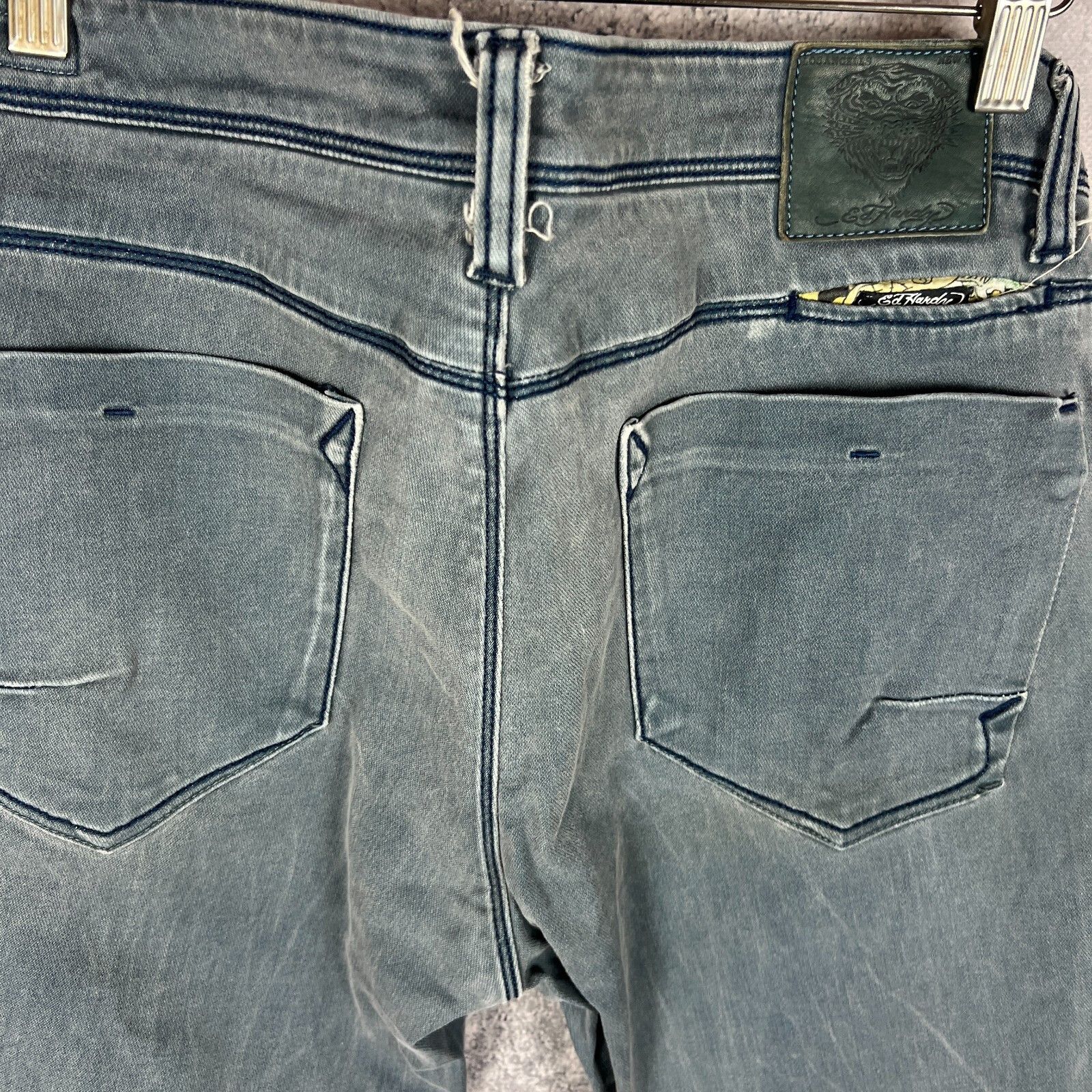 Ed Hardy Ed Hardy Jeans Men's Size 32 Blue ` Size US 32 / EU 48 - 13 Thumbnail
