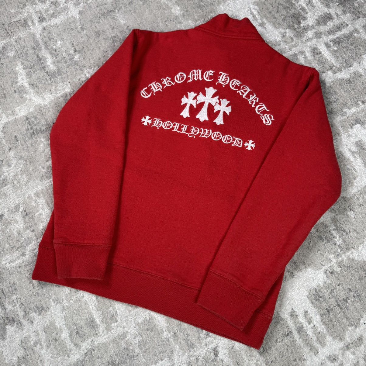 Chrome Hearts Sailin king taco quarter zip pullover sweatshirt Size US S / EU 44-46 / 1 - 2 Thumbnail