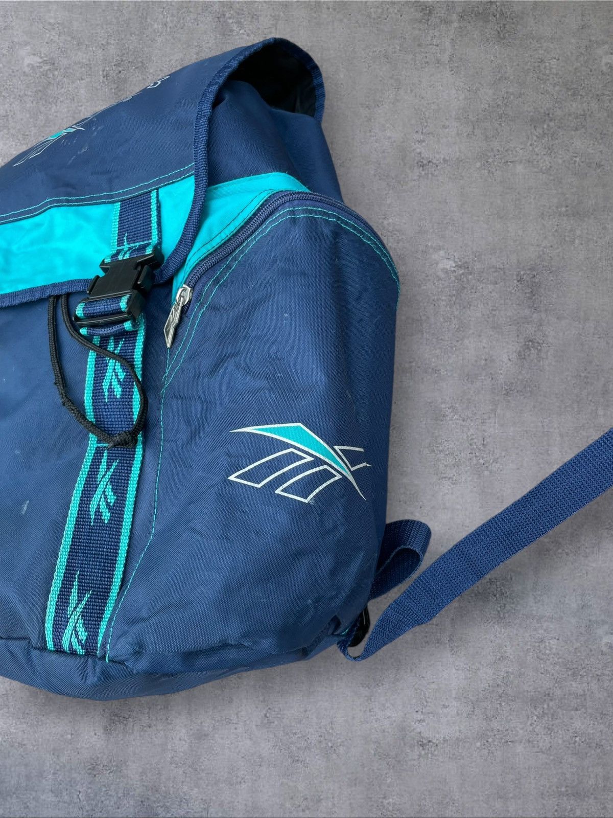 Reebok × Vintage Reebok Vintage Outdoor Backpack blue 90’s Size ONE SIZE - 2 Thumbnail
