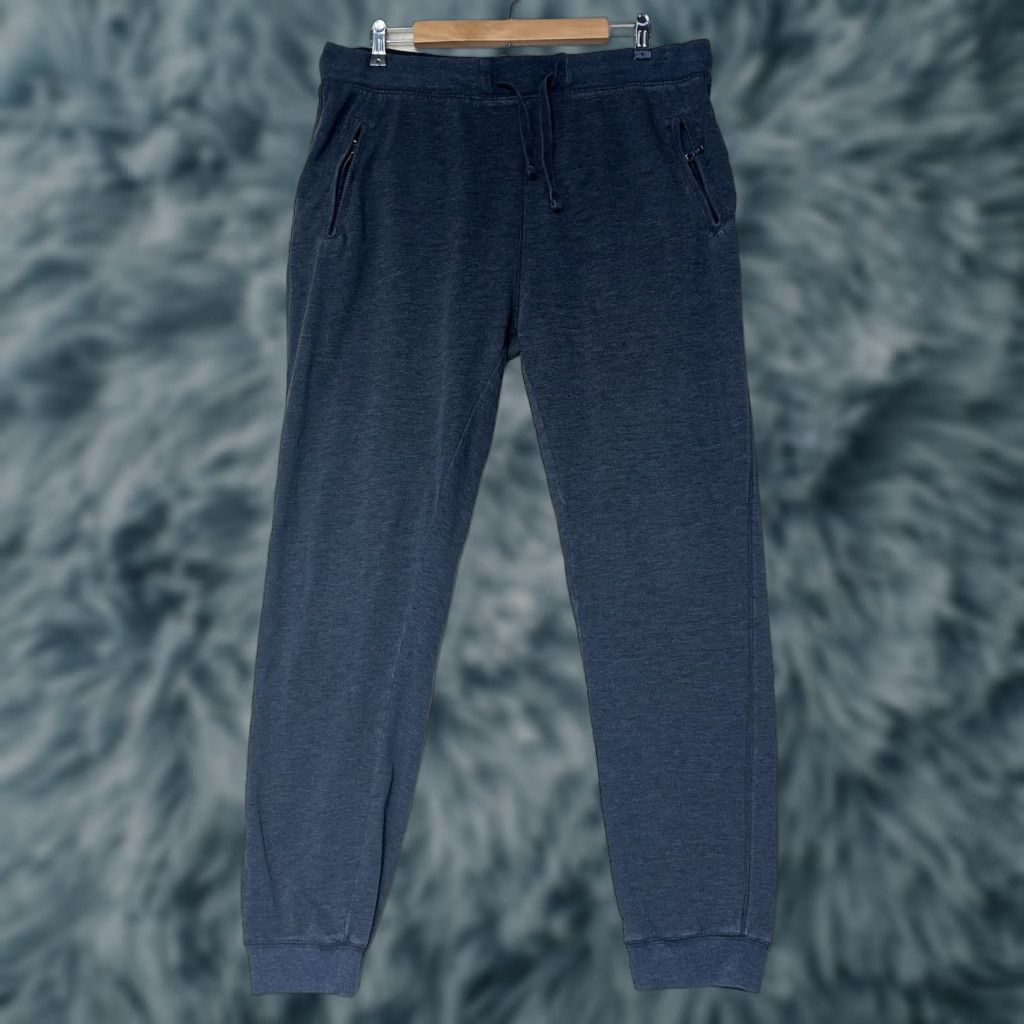 Vintage Hollywood Sweatpants Black XL Jogger Pants Women Elastic Stretch Activewear Size 40" / US 18 - 1 Thumbnail