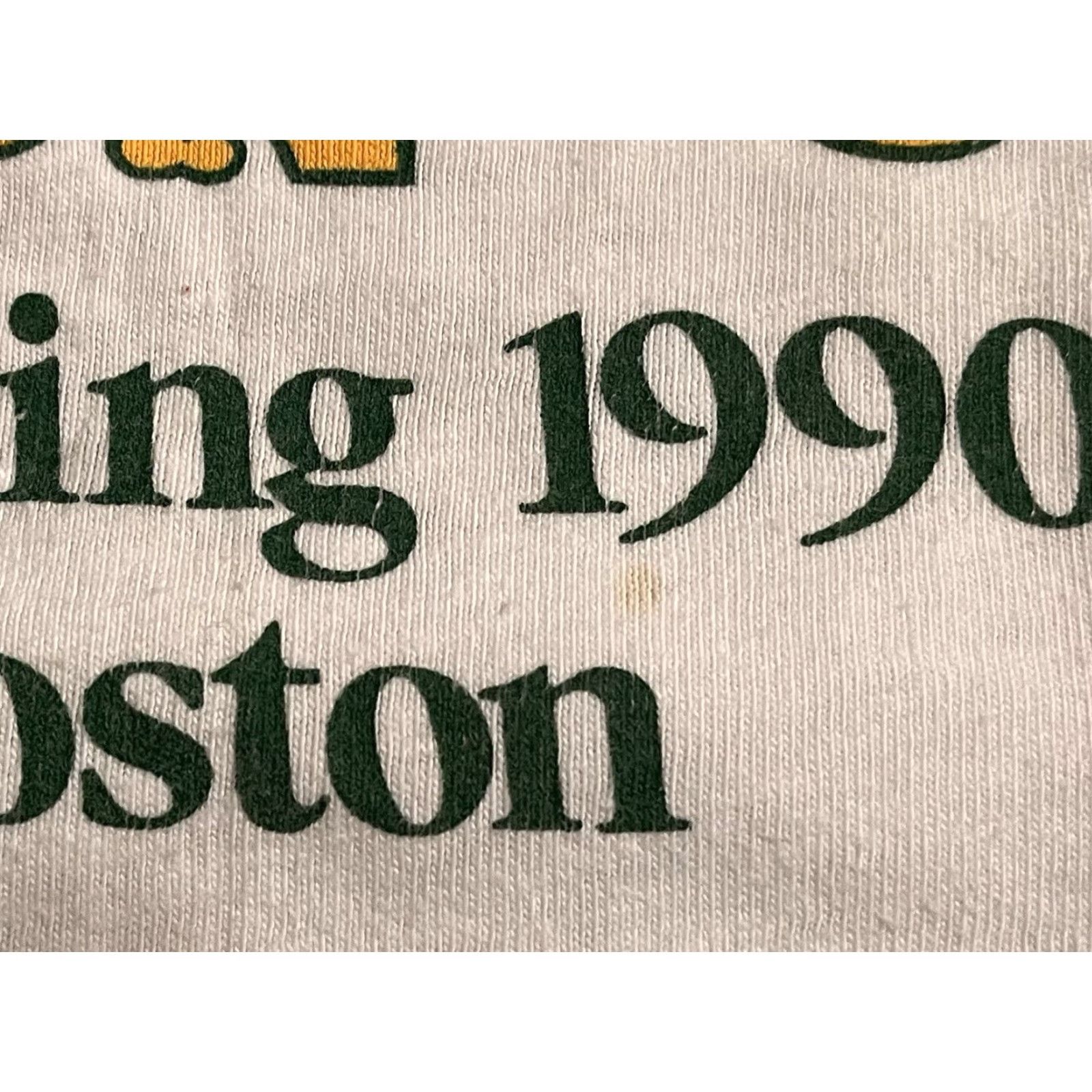 Hanes VINTAGE Hanes Beefy-T Charley's Saloon Boston Back Bay Shirt Men’s XL White 1990s 90s Retro Graphic Print City USA Signature Logo T-Shirt Mens Size US XL / EU 56 / 4 - 4 Thumbnail