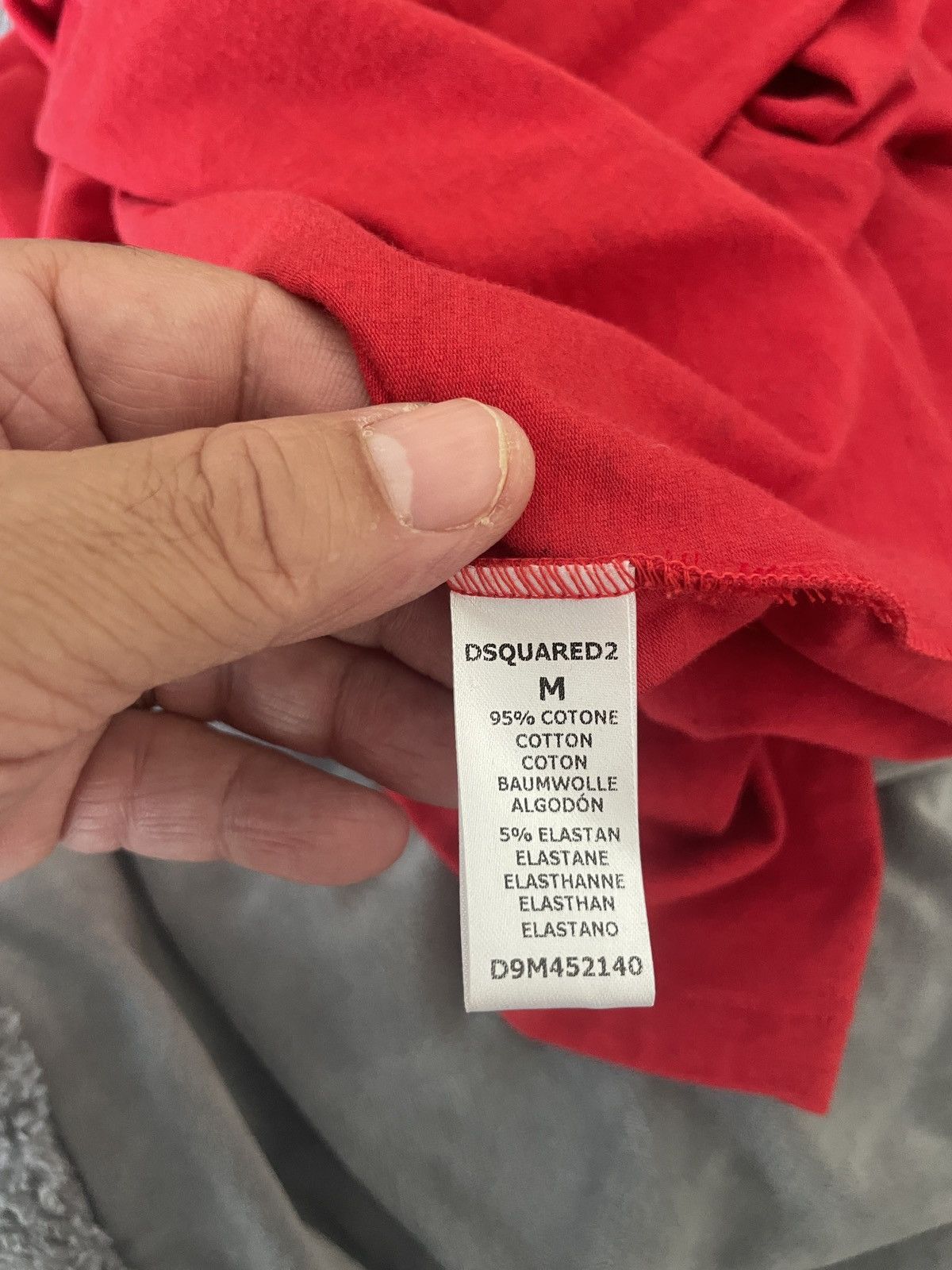Dsquared2 DSquared Underwear Line V neck tee Size US M / EU 48-50 / 2 - 7 Thumbnail