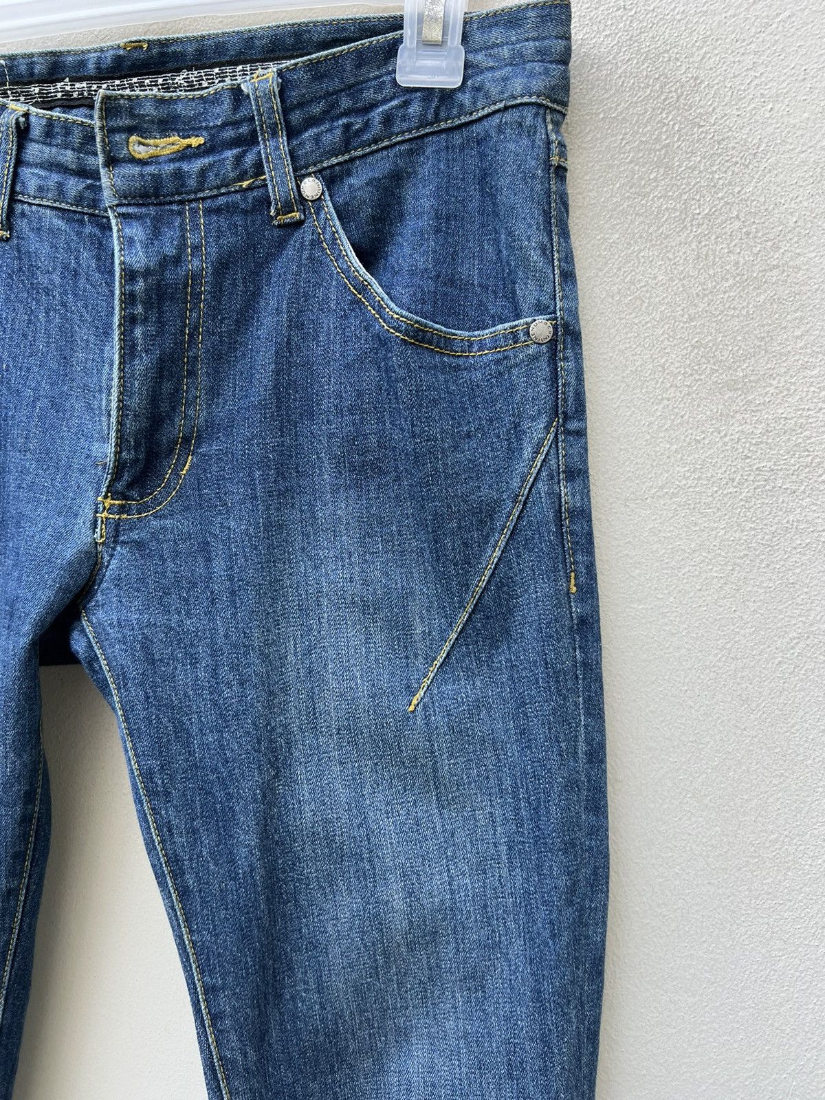 Number (N)ine Number (N)ine Japan Stretchable Denim Skinny Jeans Size US 29 - 11 Thumbnail