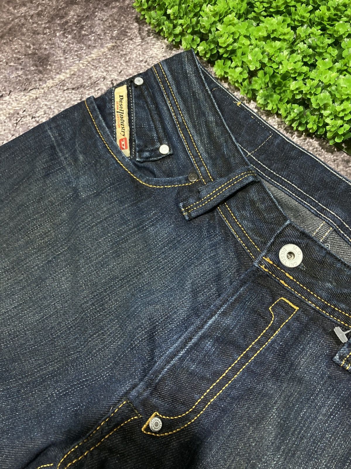 Diesel DIESEL Vintage Jeans Distressed Denim Flared Patch Pockets Size US 30 / EU 46 - 5 Thumbnail