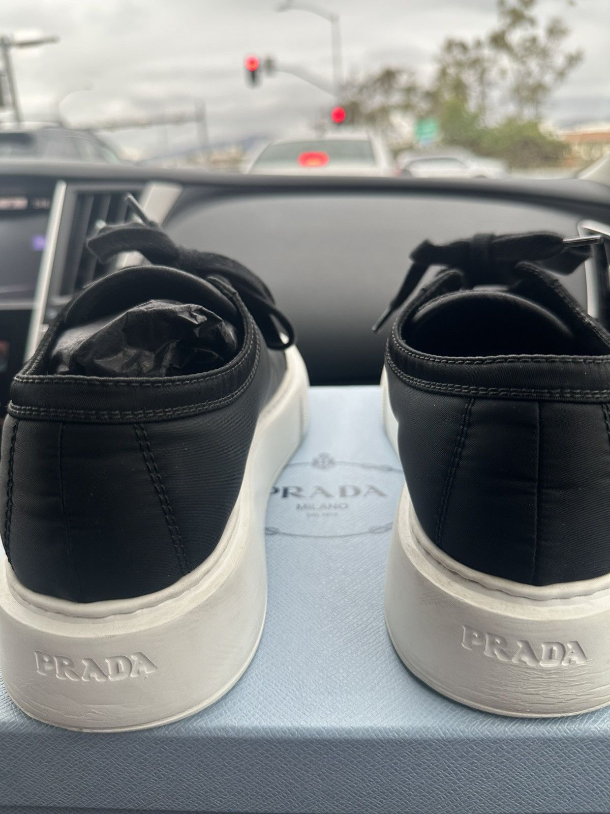 Prada Prada Sneakers Size US 8 / IT 38 - 4 Thumbnail