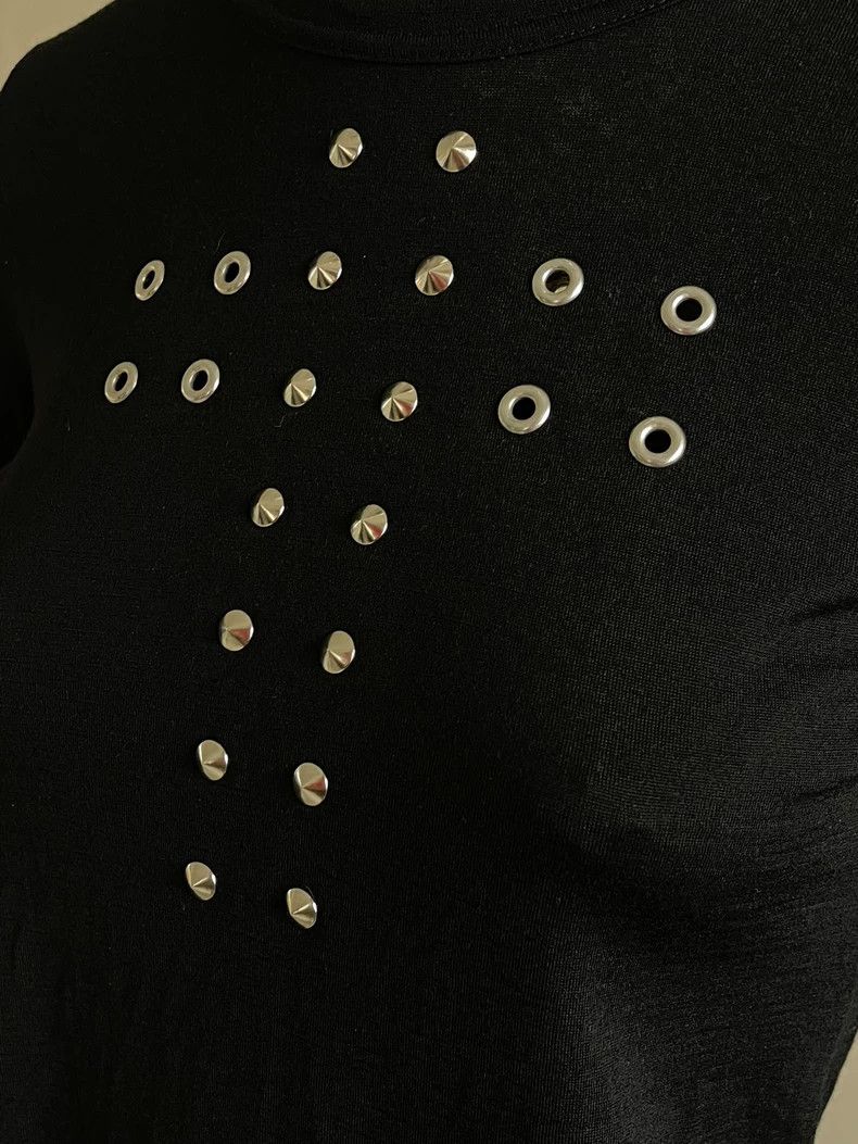 Comme des Garcons Comme Des Garcons Out of print studded long sleeve top top Size S / US 4 / IT 40 - 4 Thumbnail