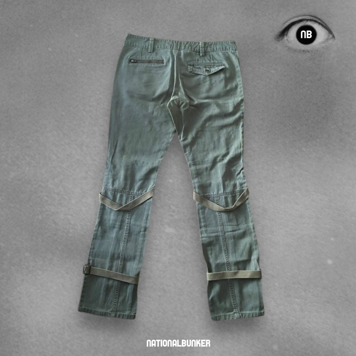 Other × Vintage MNG Bondage Pants Vintage Pants Very Rare Size US 36 / EU 52 - 2 Thumbnail